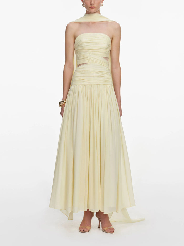 Self Portrait Dresses Yellow