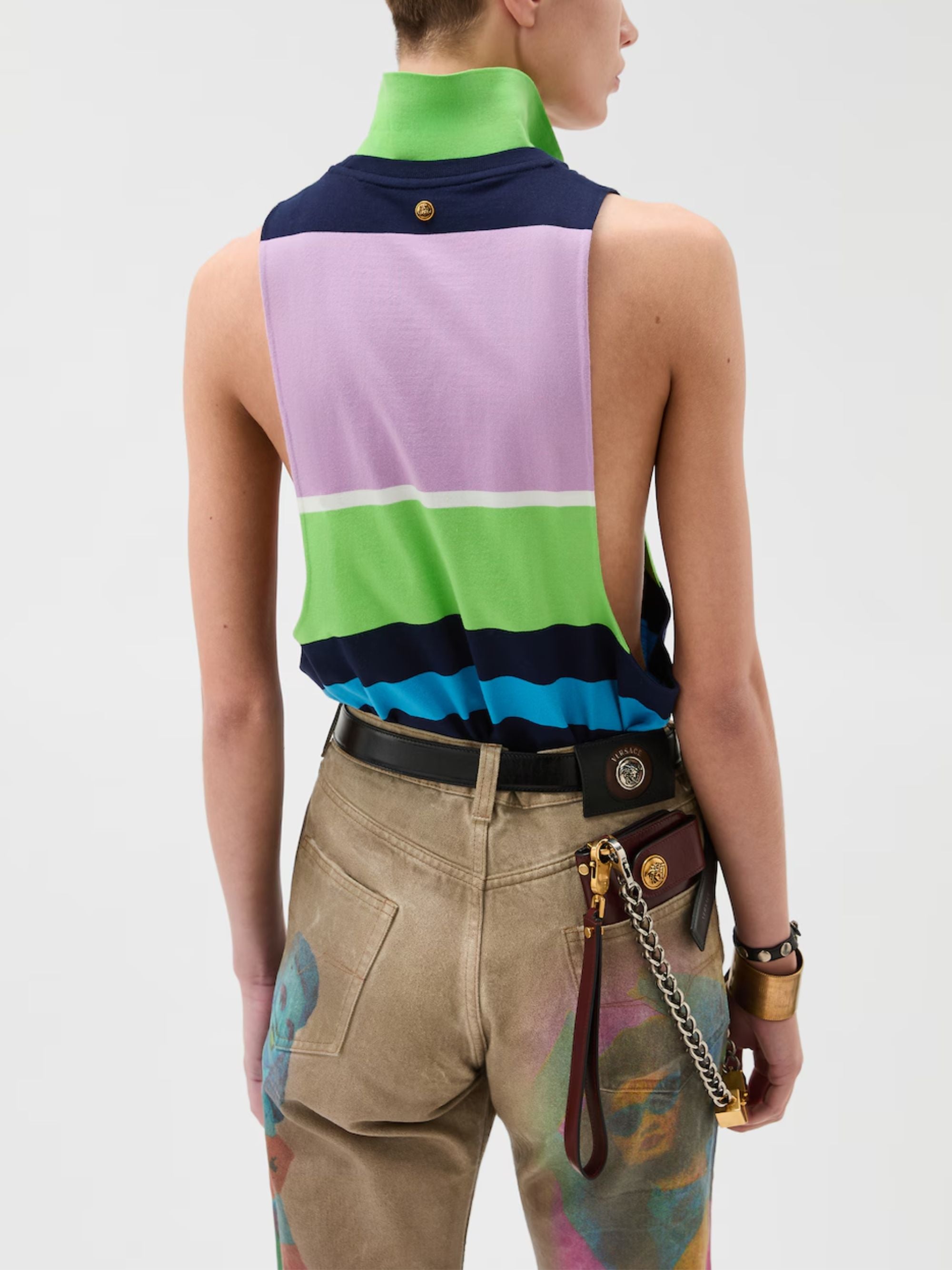 Versace Top MultiColour Cotton