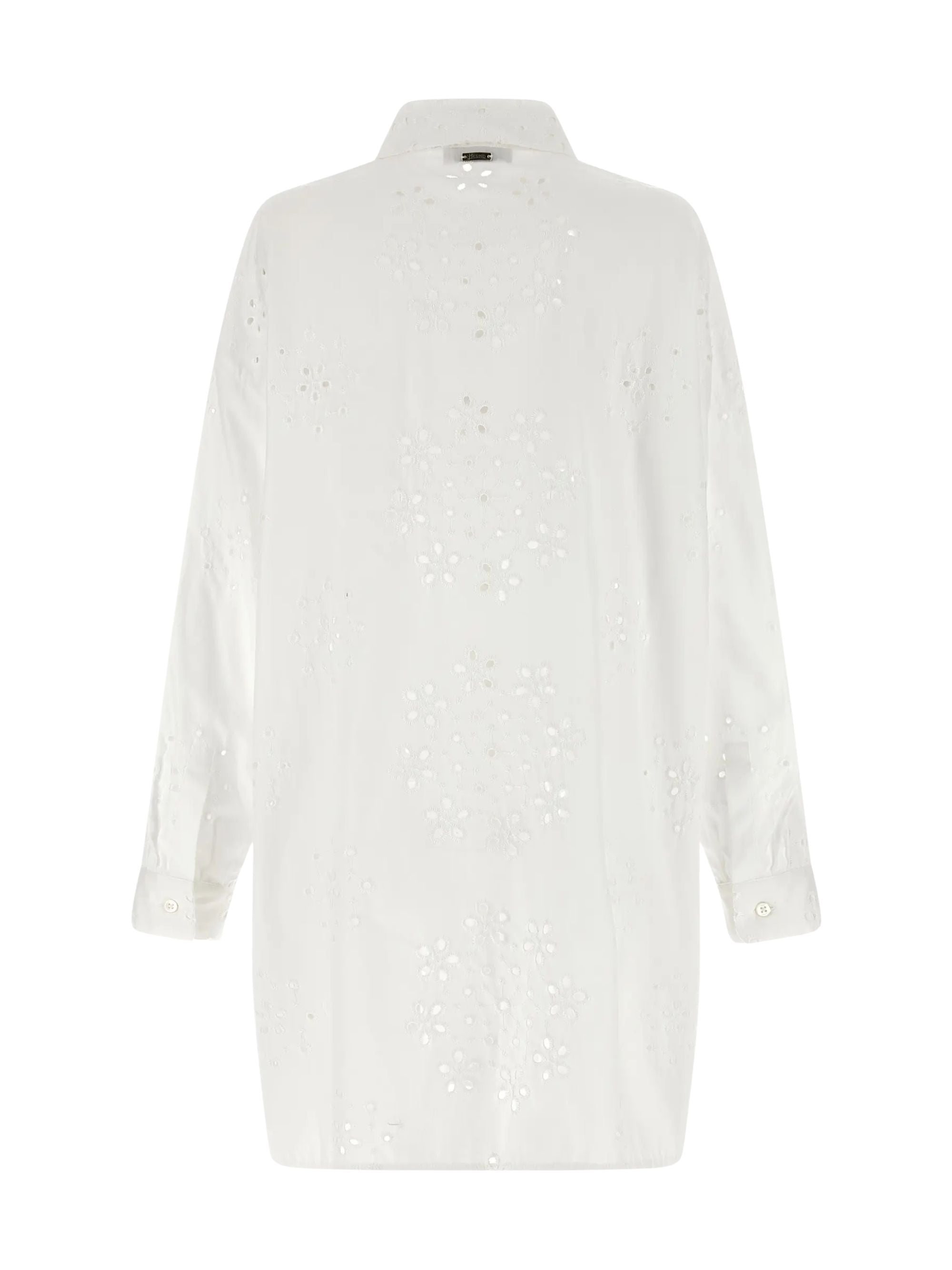 Herno Shirts White Cotton Polyester