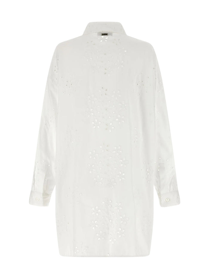 Herno Shirts White Cotton Polyester