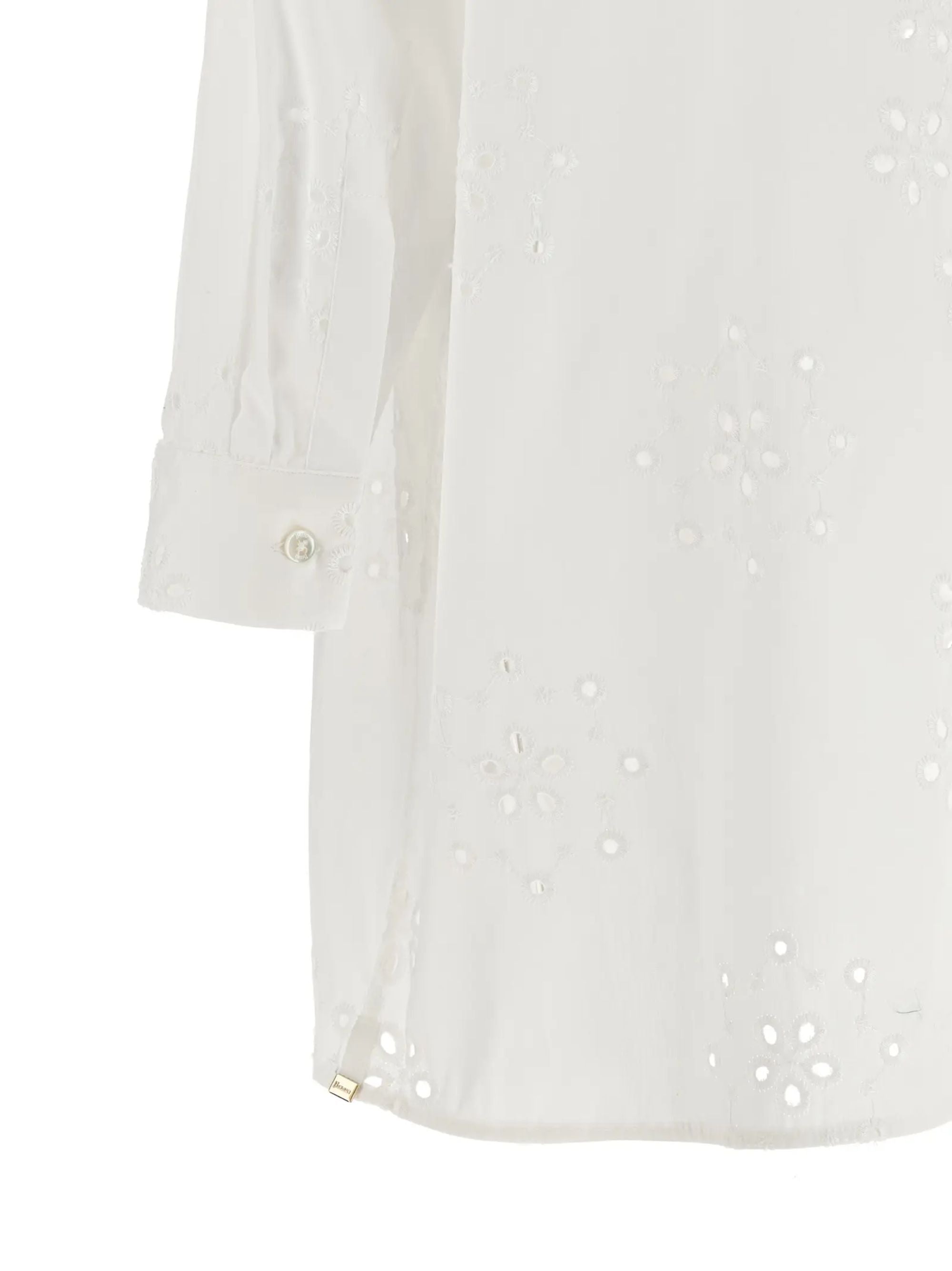 Herno Shirts White Cotton Polyester