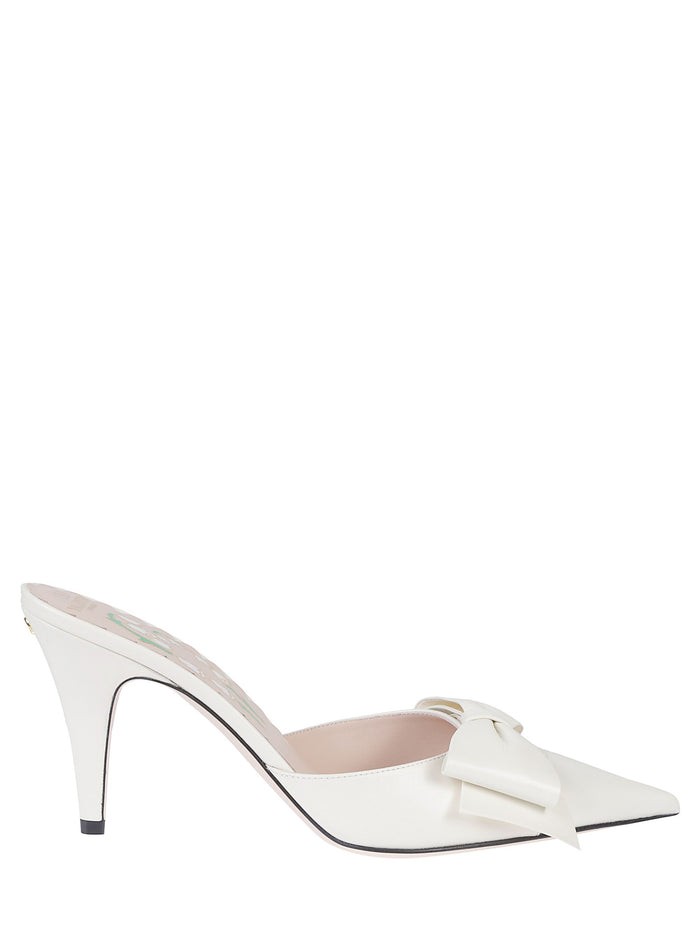 Valentino Garavani With Heel Ivory Kid Leather
