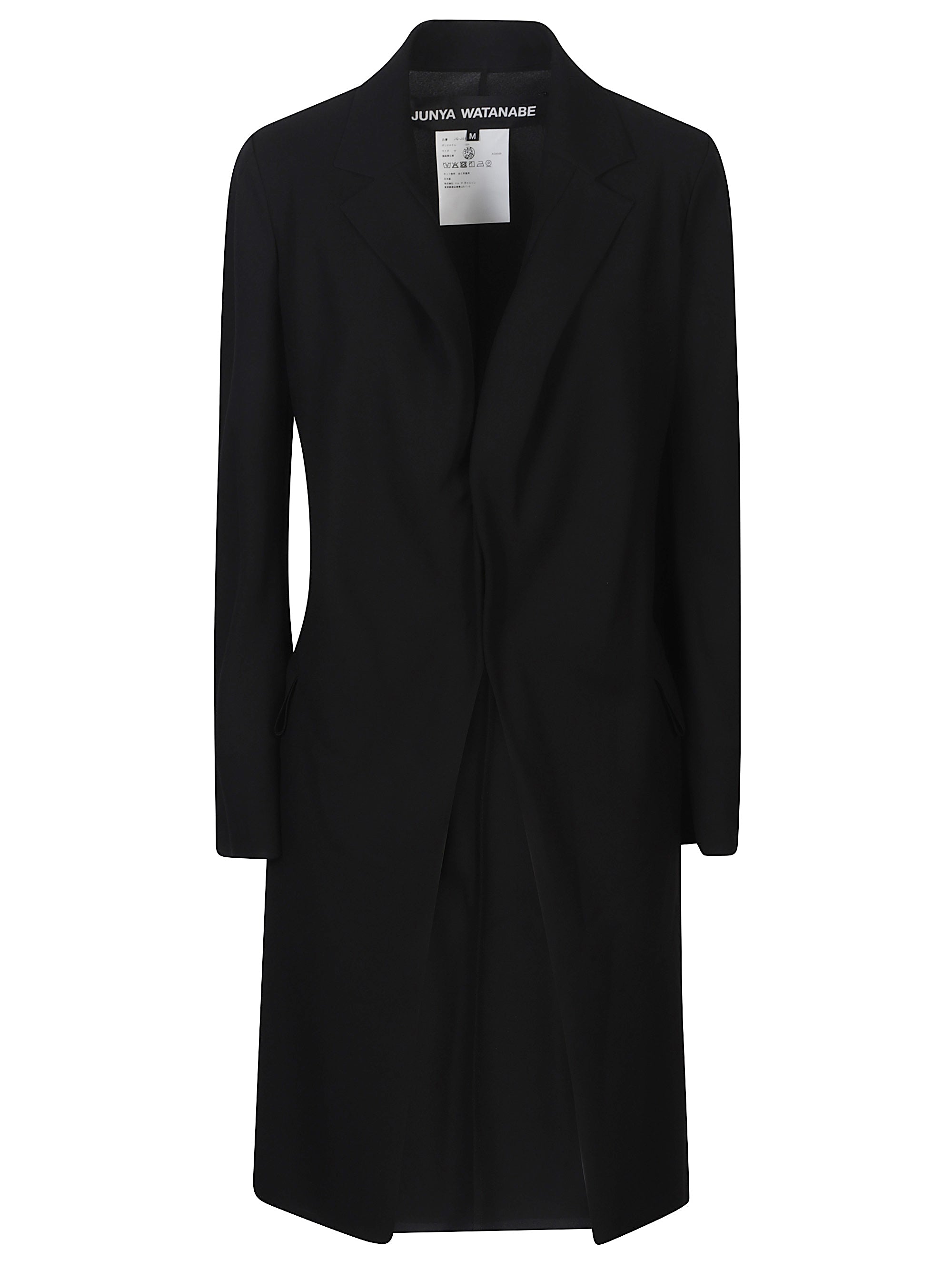 Junya Watanabe Coats Black Polyester