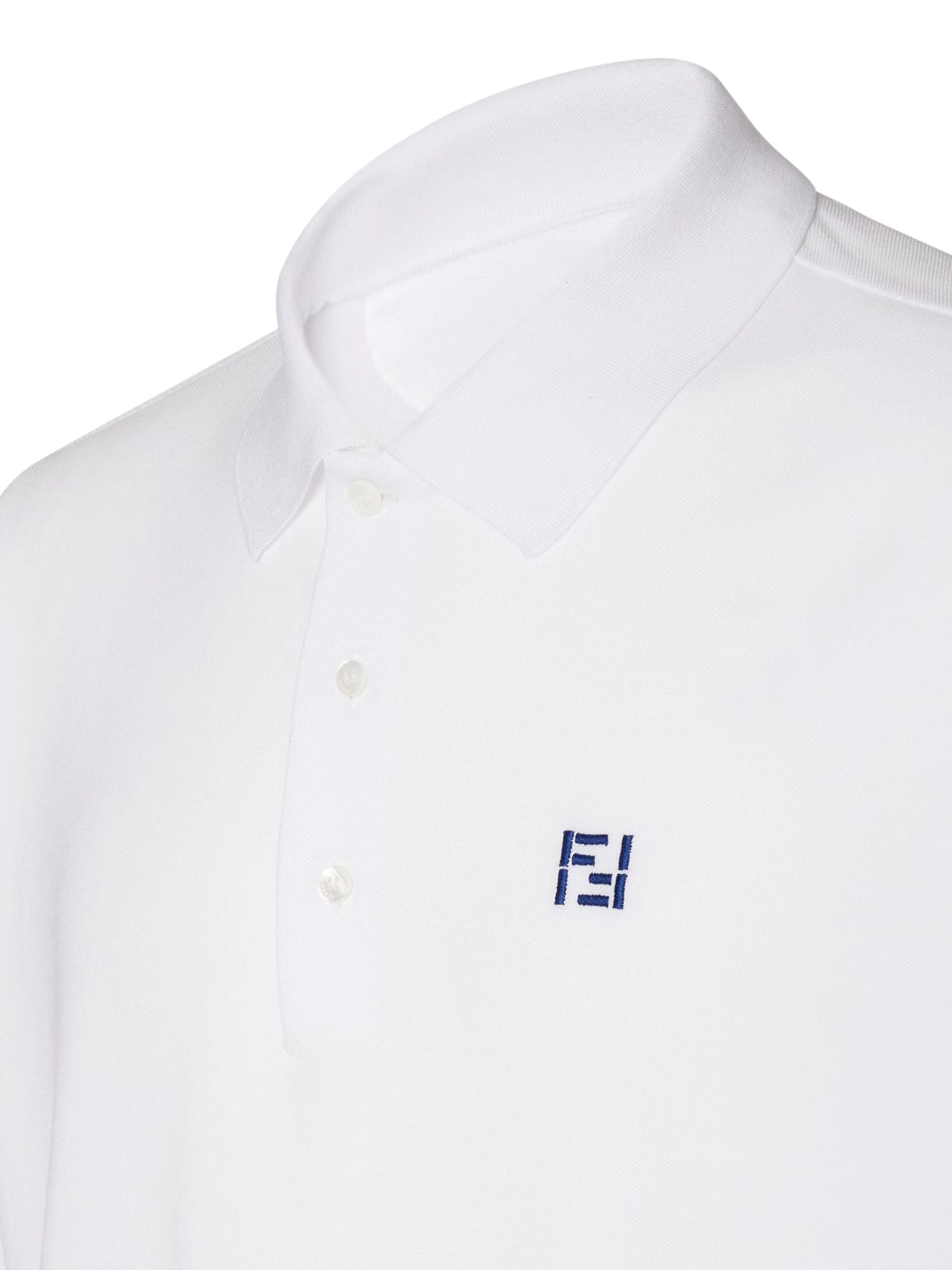 Fendi T-Shirts And Polos Bianco