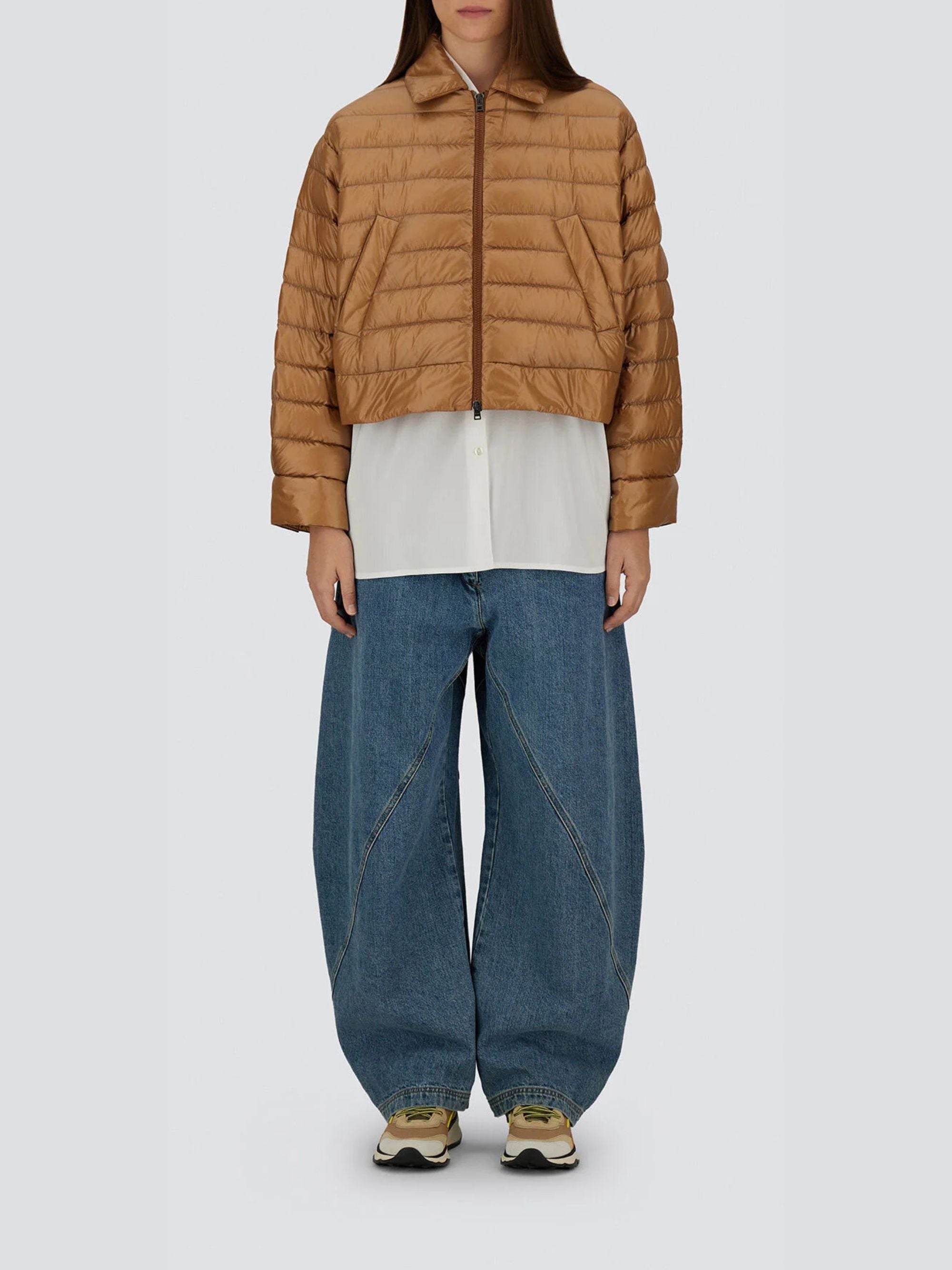 Herno Coats Golden Polyamide