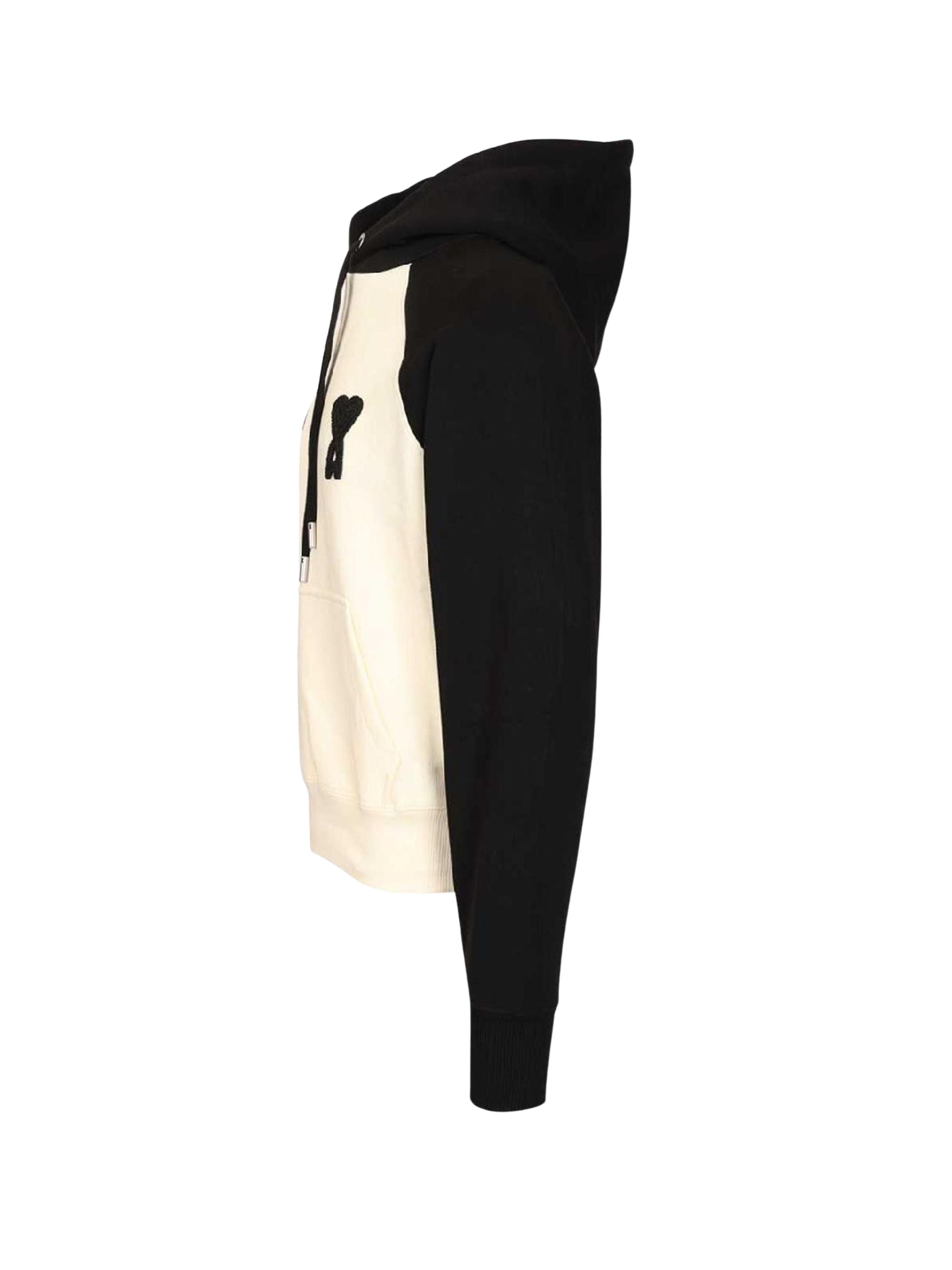 Ami Paris Sweaters Beige Cotton