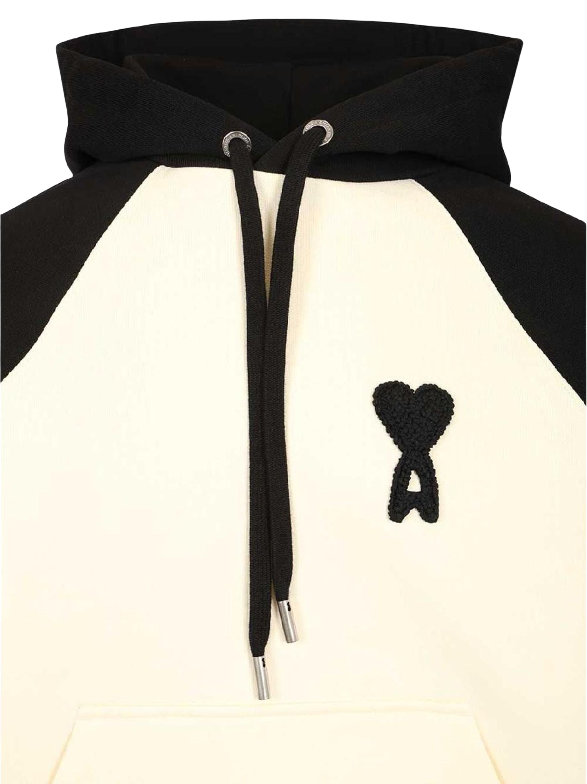 Ami Paris Sweaters Beige Cotton