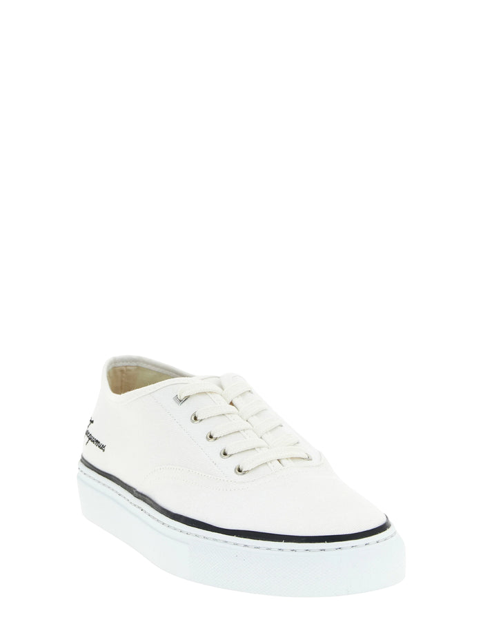 JACQUEMUS Sneakers White Cotton