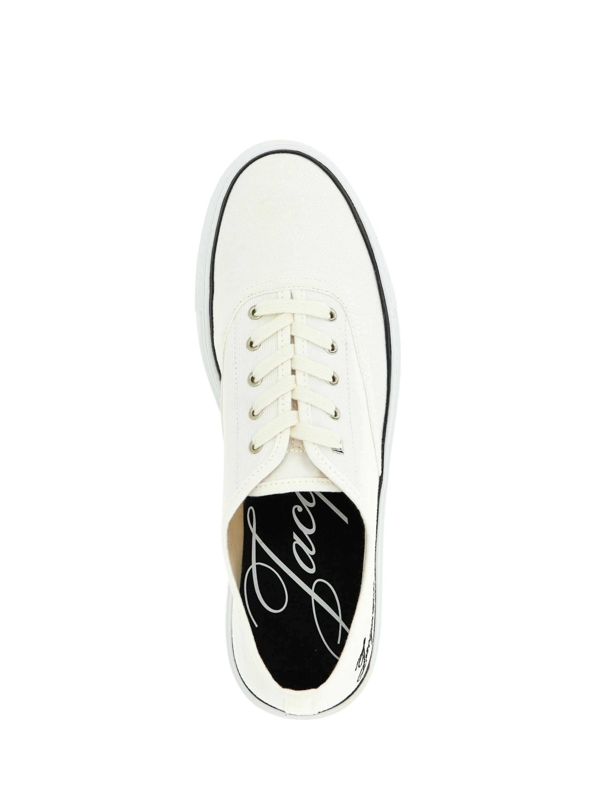 JACQUEMUS Sneakers White Cotton