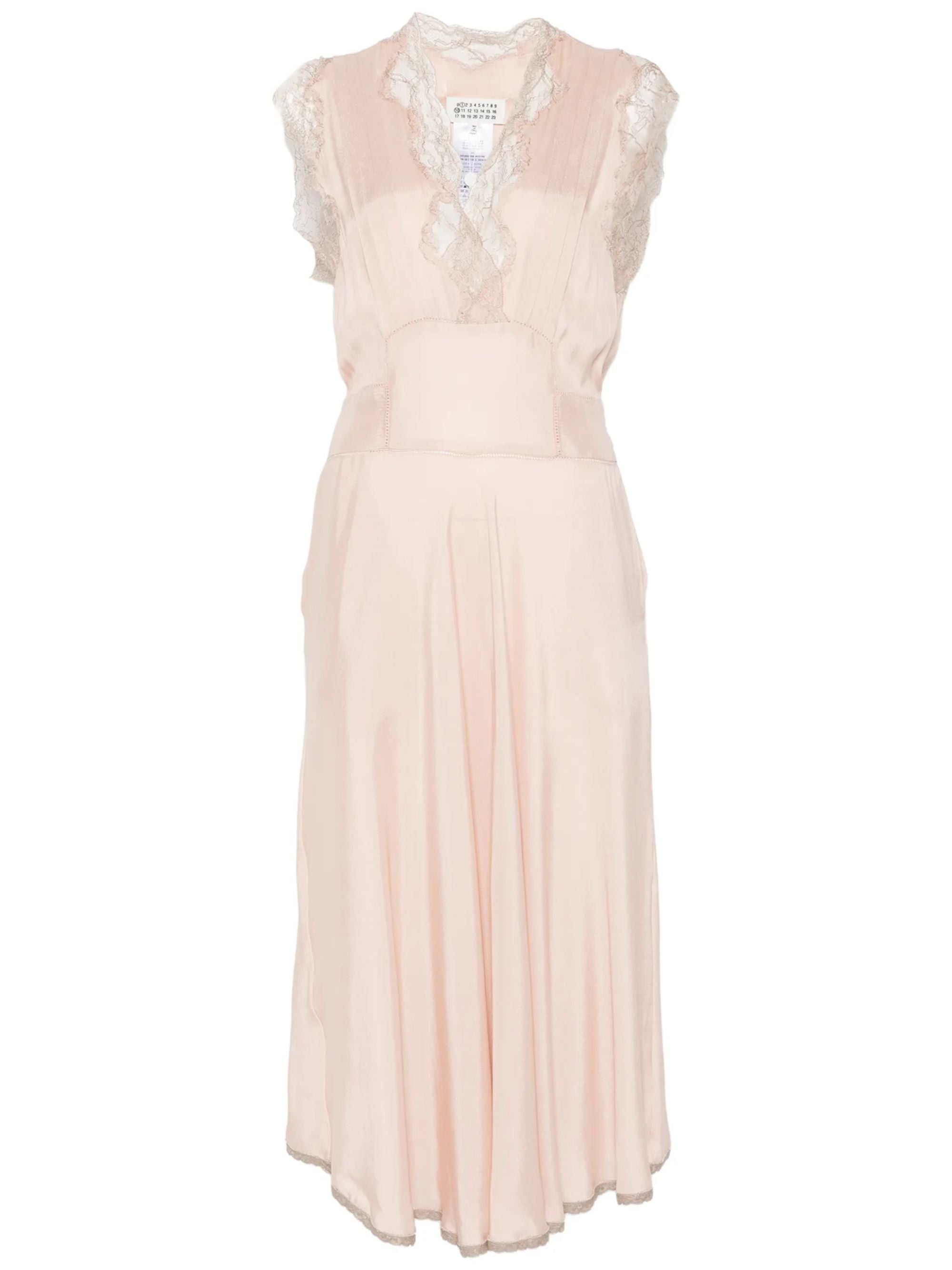 Maison Margiela Dresses Rosa Acetate Silk