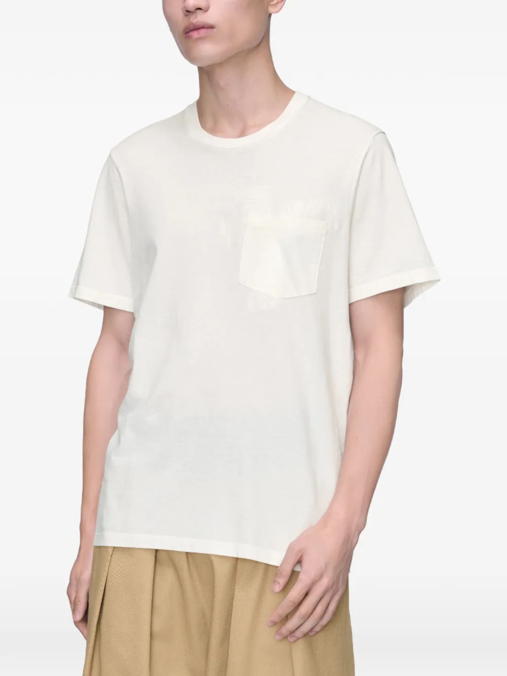 Maison Margiela T-Shirts And Polos Bianco Cotton