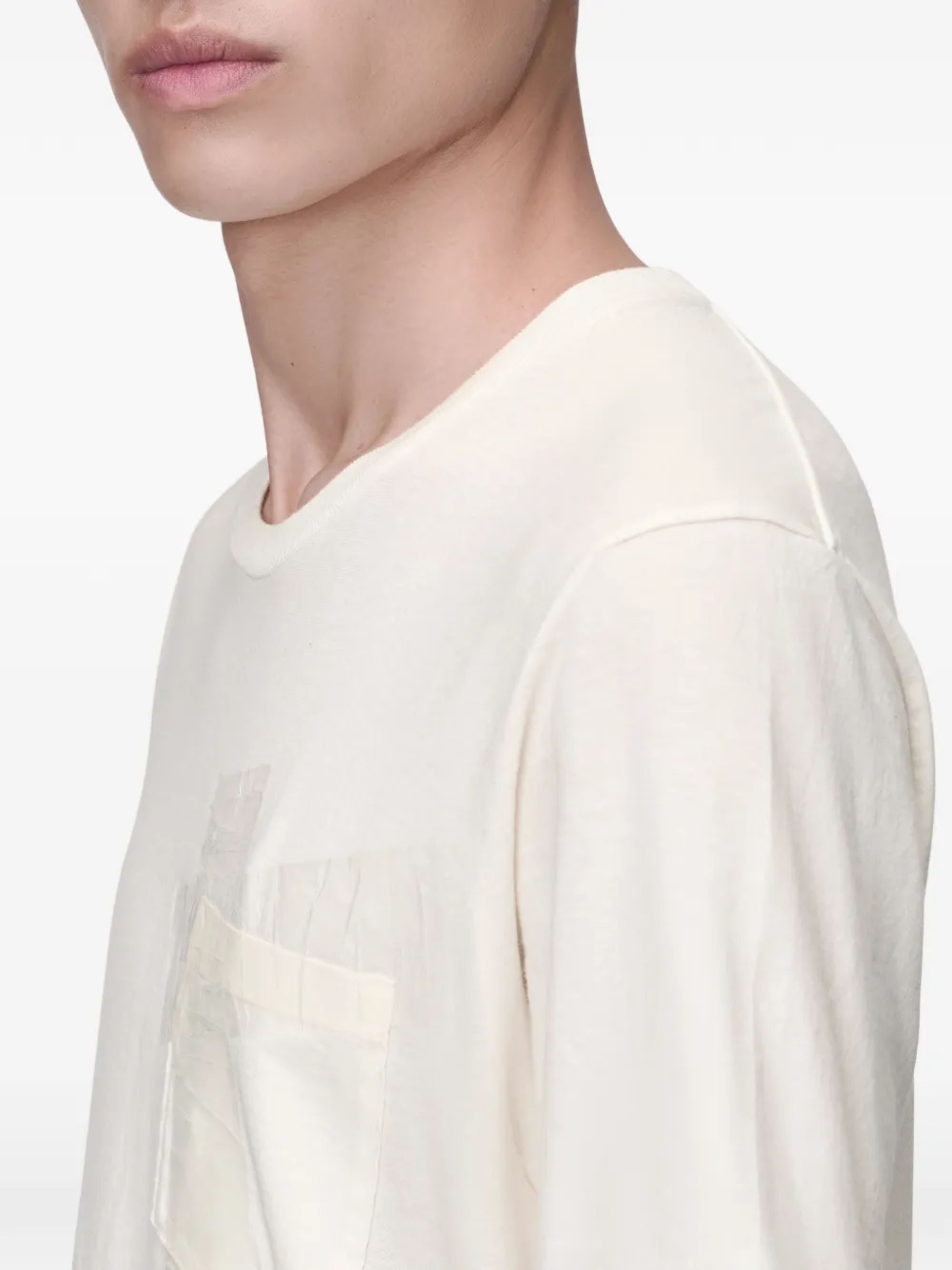 Maison Margiela T-Shirts And Polos Bianco Cotton