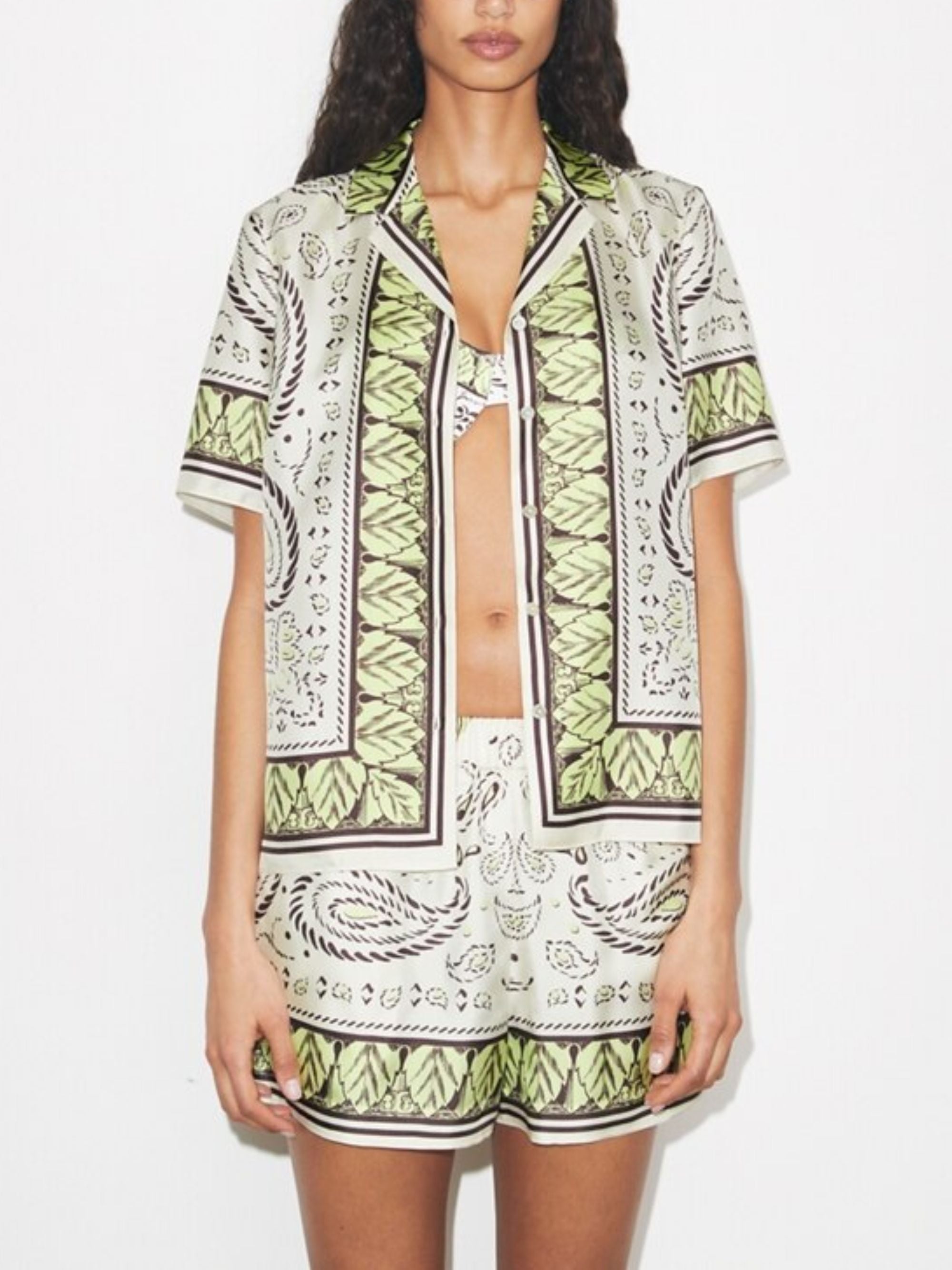 Tory Burch Shorts MultiColour Silk