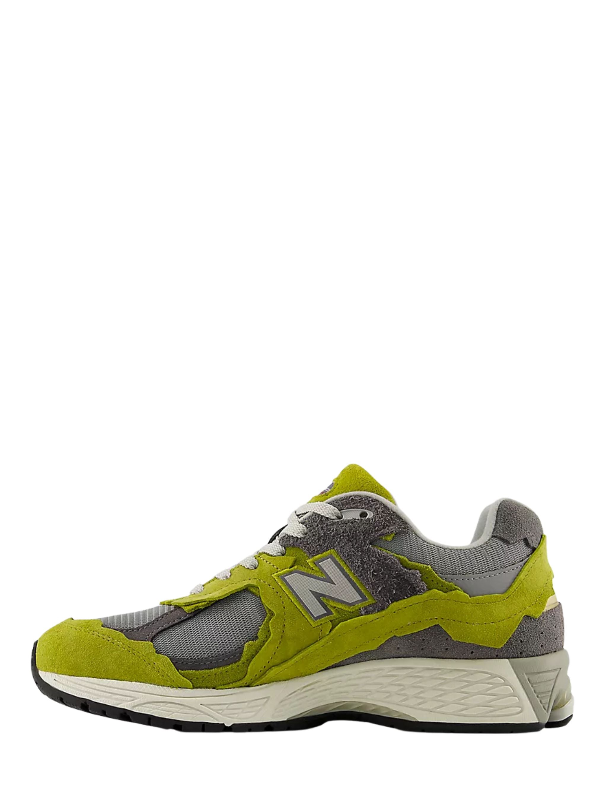 New Balance Sneakers Grey Suede Mesh