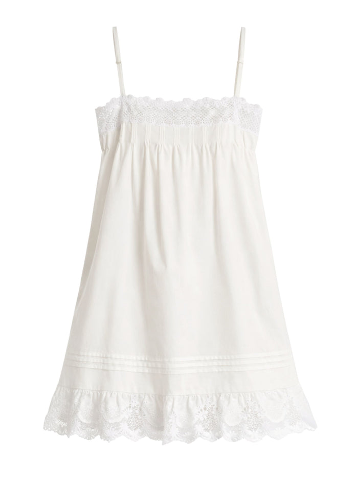 Saint Laurent Dresses White Cotton