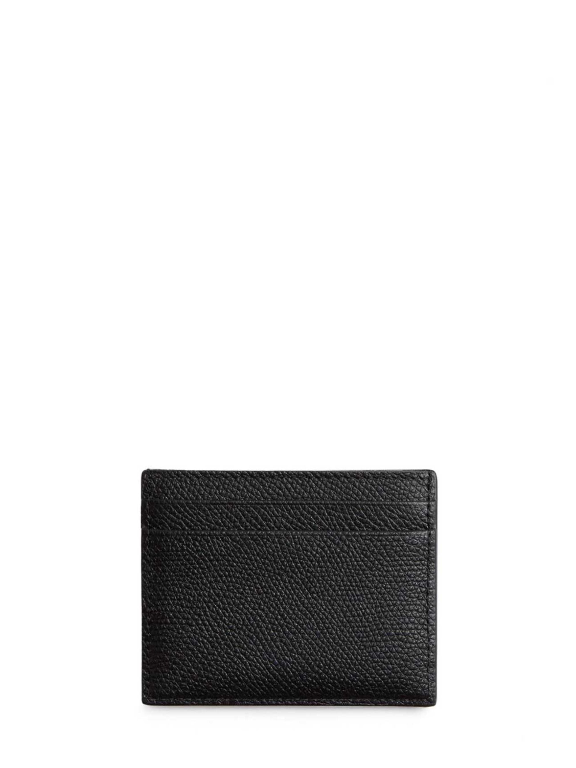 Valentino Garavani Wallets Black Calf Leather