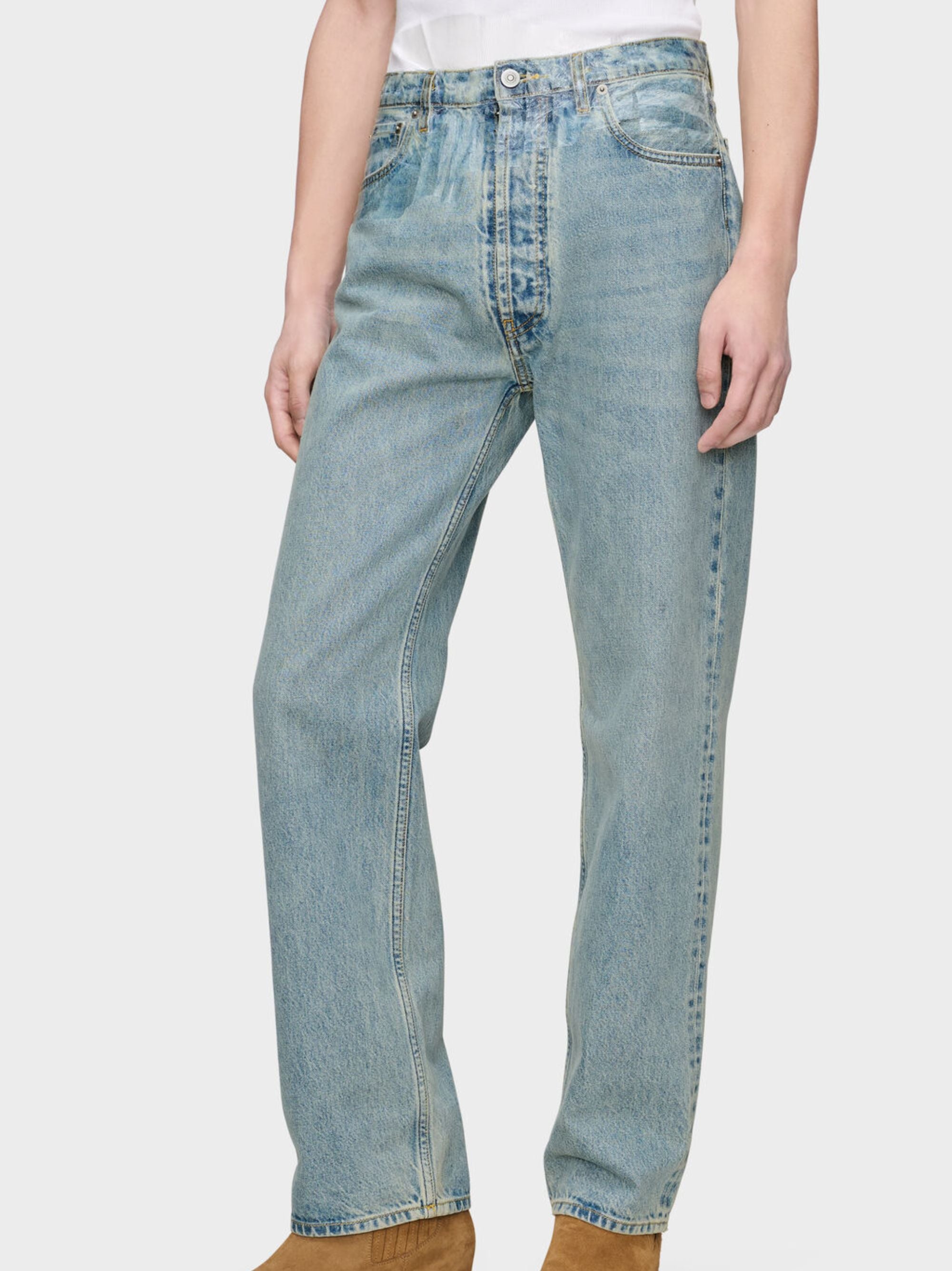 Maison Margiela Jeans Denim Chiaro Cotton