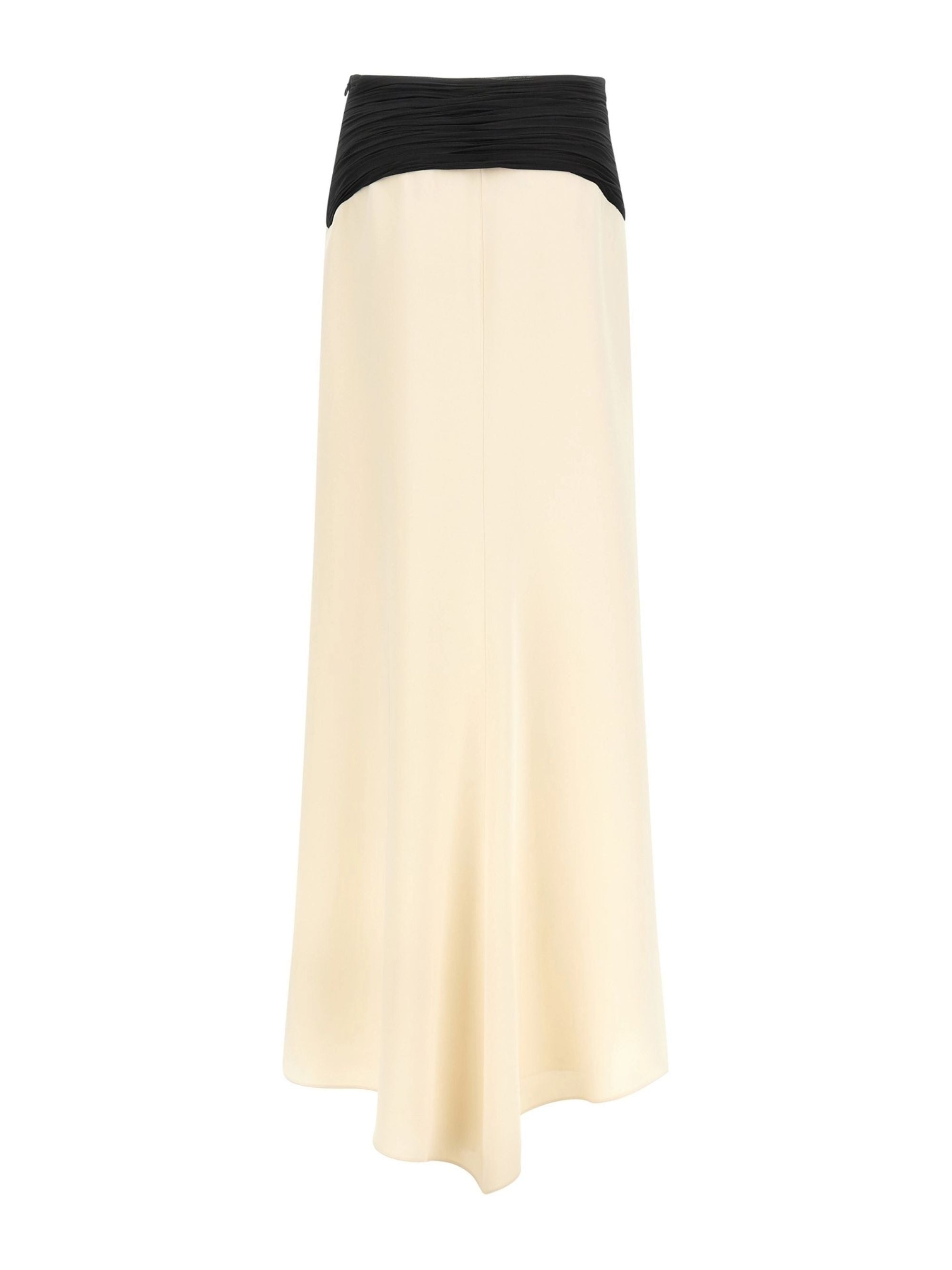 Valentino Skirts Beige Silk