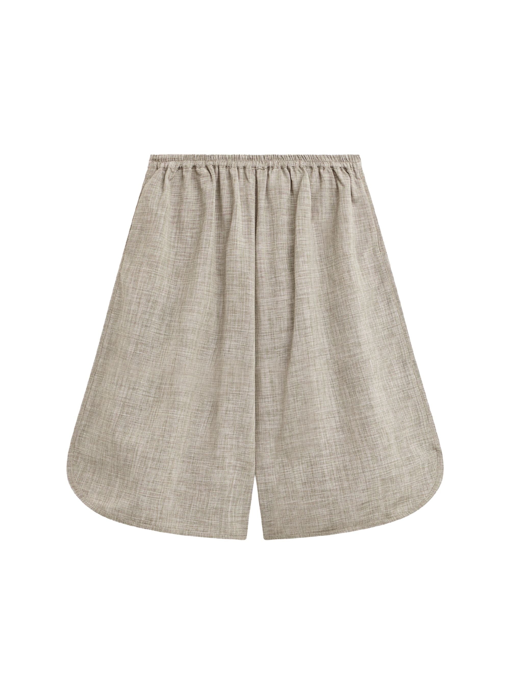 The Frankie Shop Shorts Beige Polyester Virgin Wool