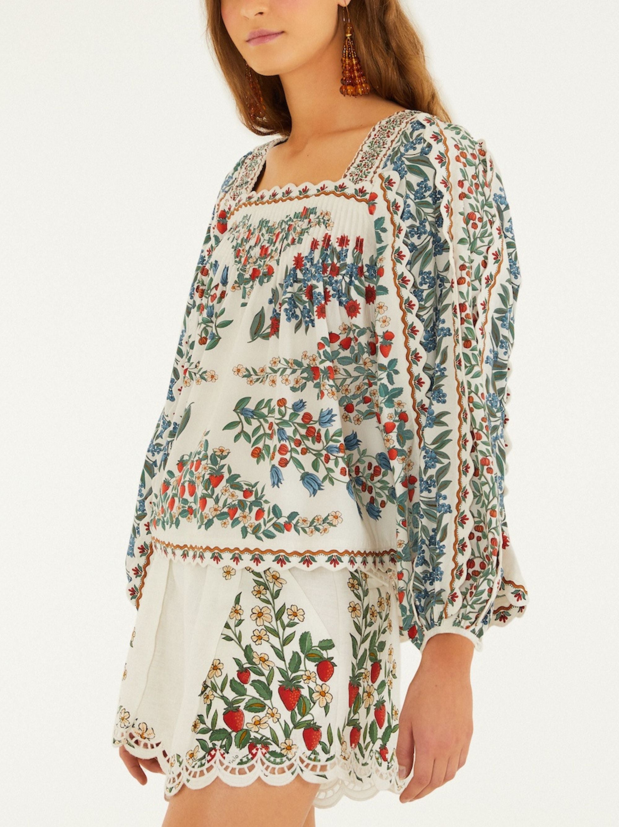 Farm Rio Shirts Multicolour Cotton