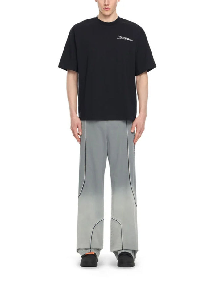 Off White T-shirts and Polos Black Cotton