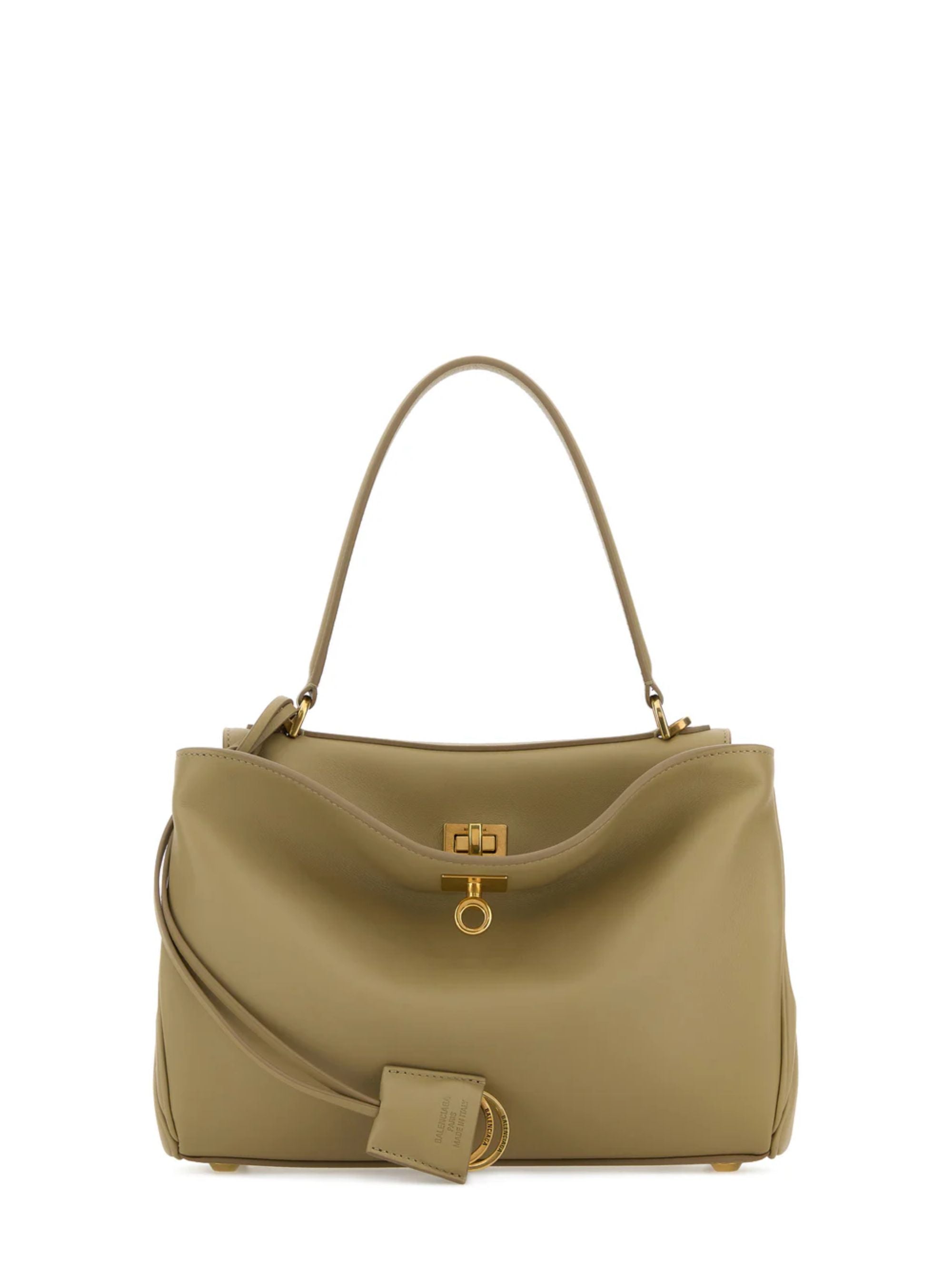Balenciaga Bags Green Calf Leather