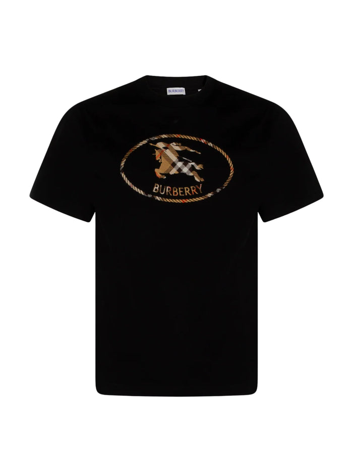 Burberry T-shirts and Polos Black Cotton