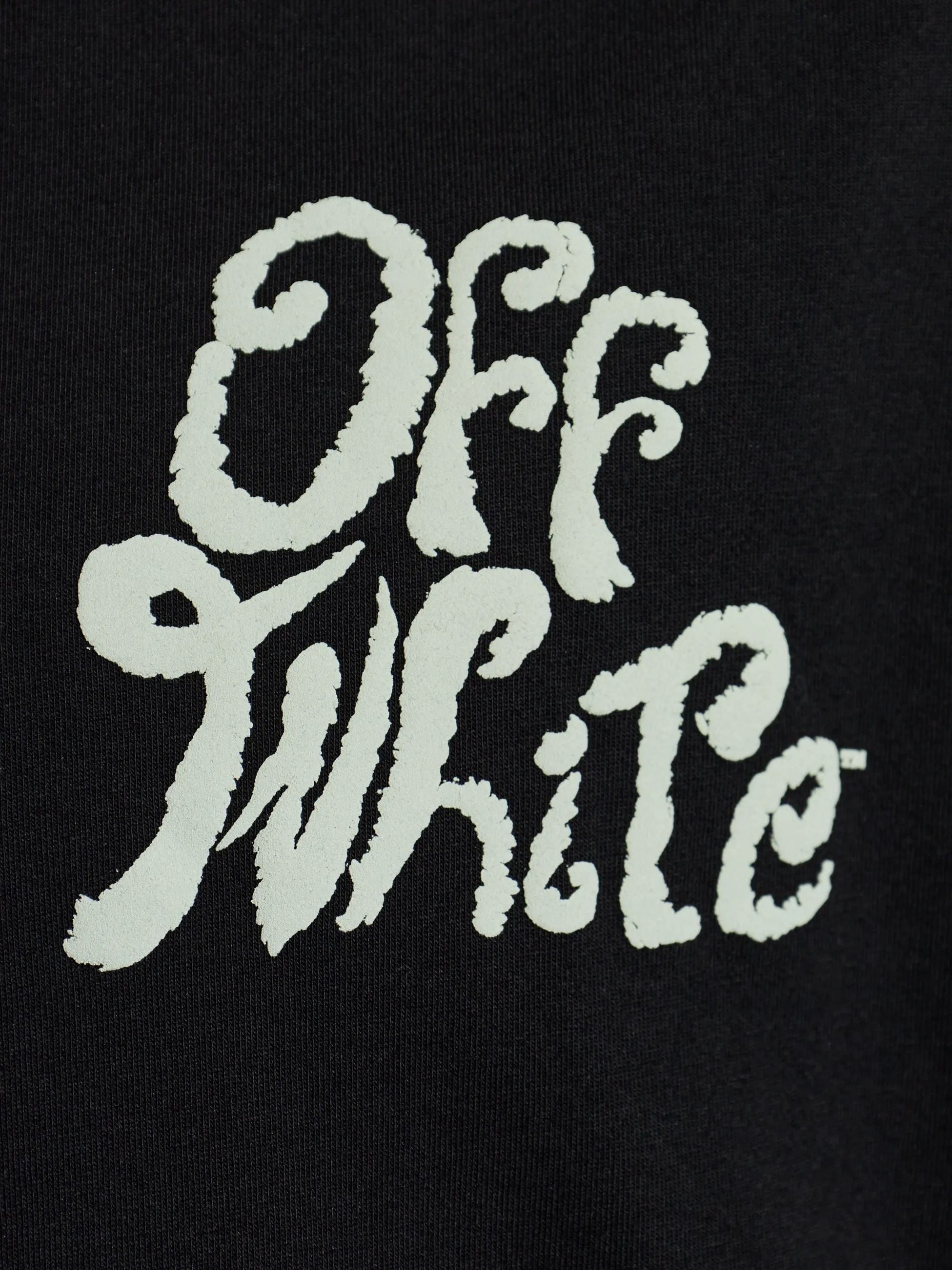 Off White T-Shirts And Polos Black Cotton