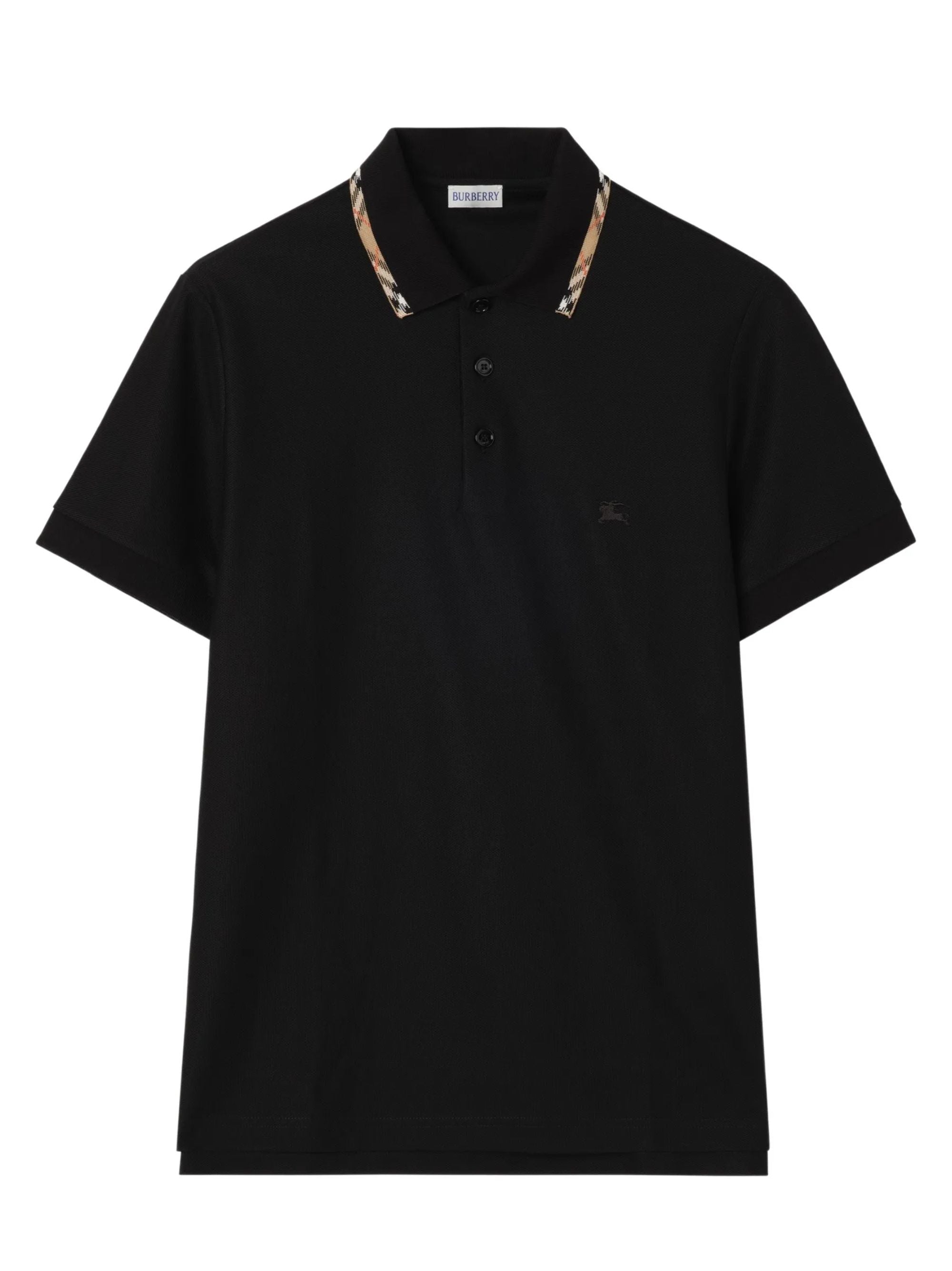Burberry T-Shirts And Polos Black Cotton