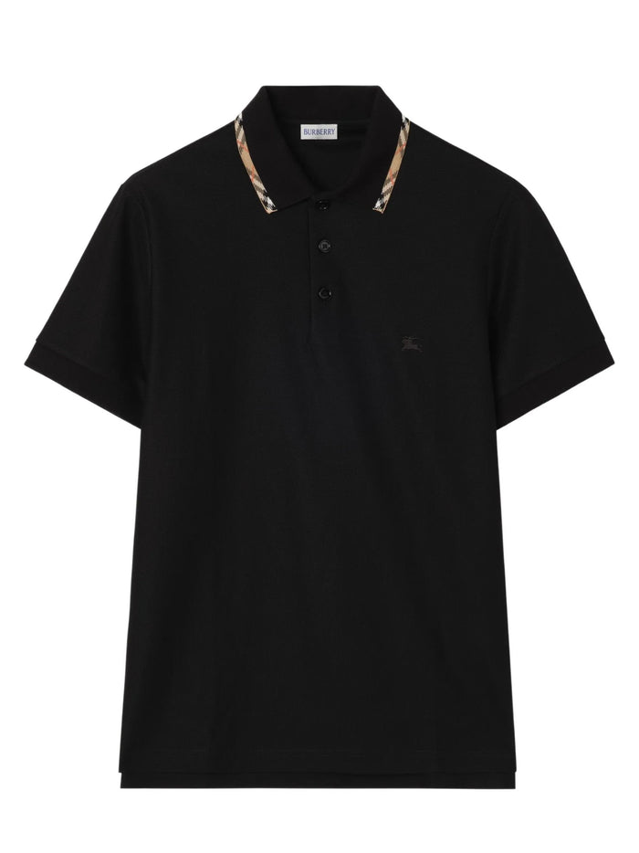 Burberry T-Shirts And Polos Black Cotton