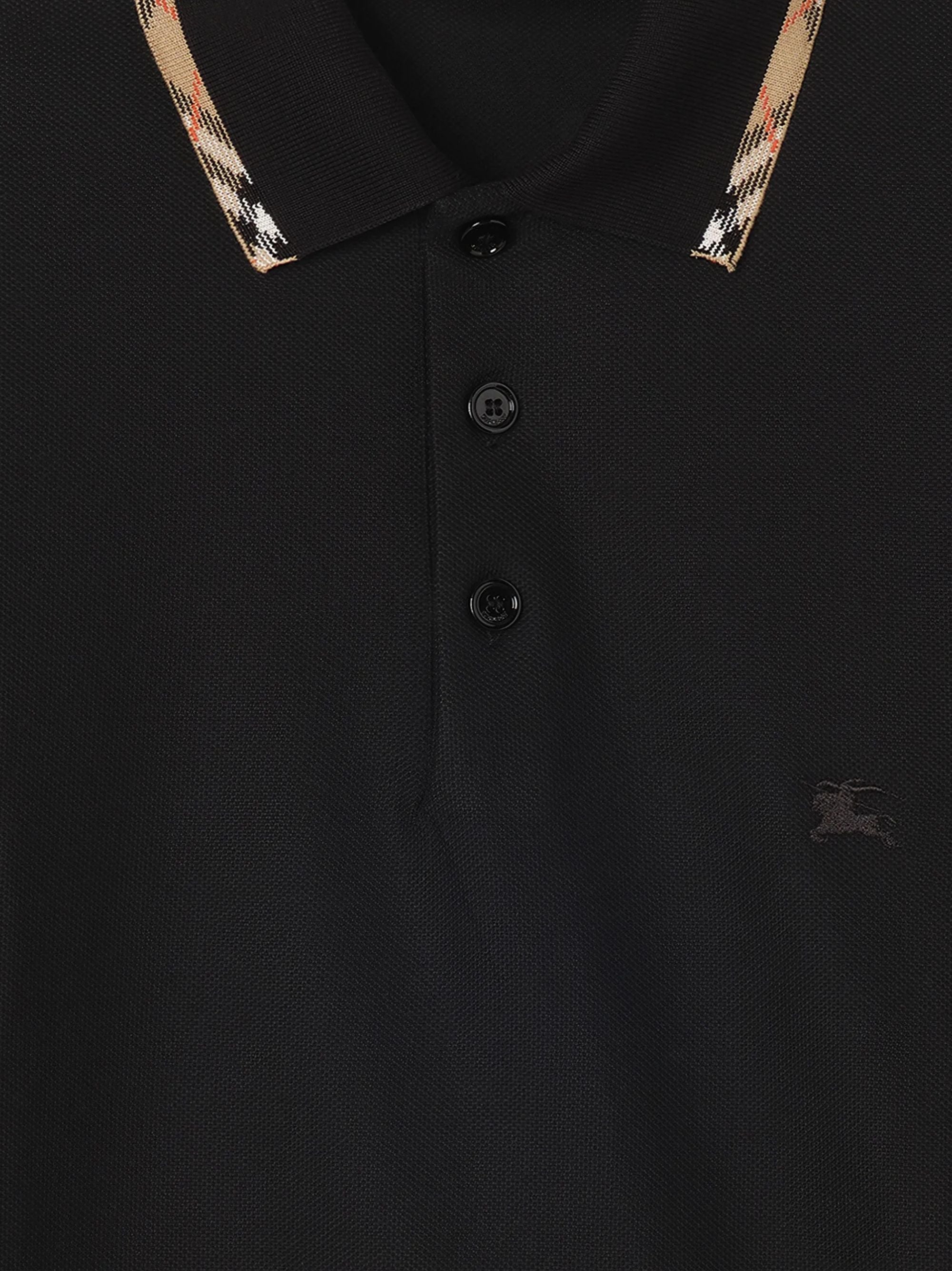 Burberry T-Shirts And Polos Black Cotton