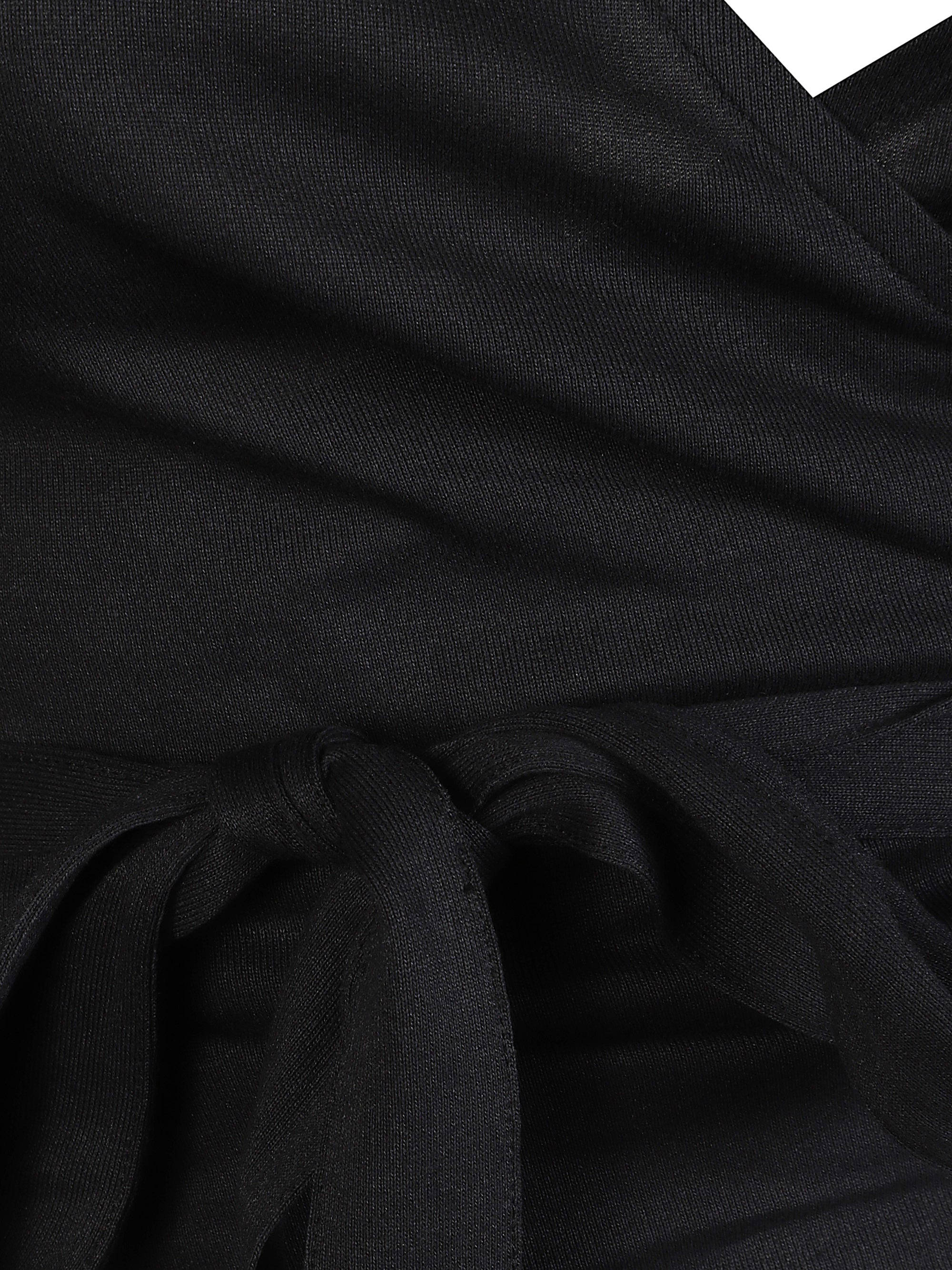 Jacquemus Top Black Paper Recycled Polyester