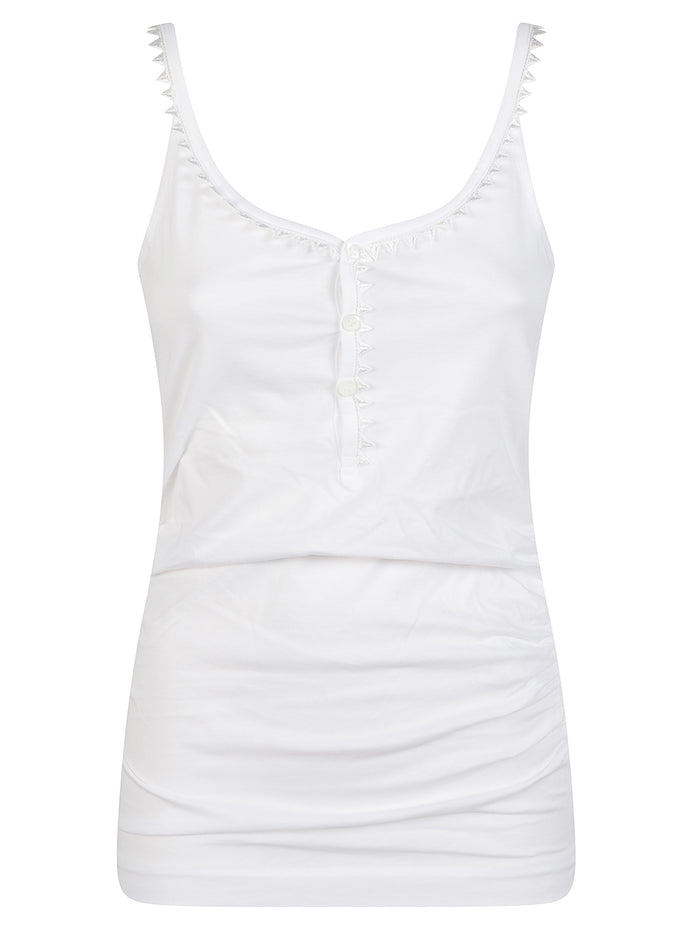 Jacquemus Top White Organic Cotton