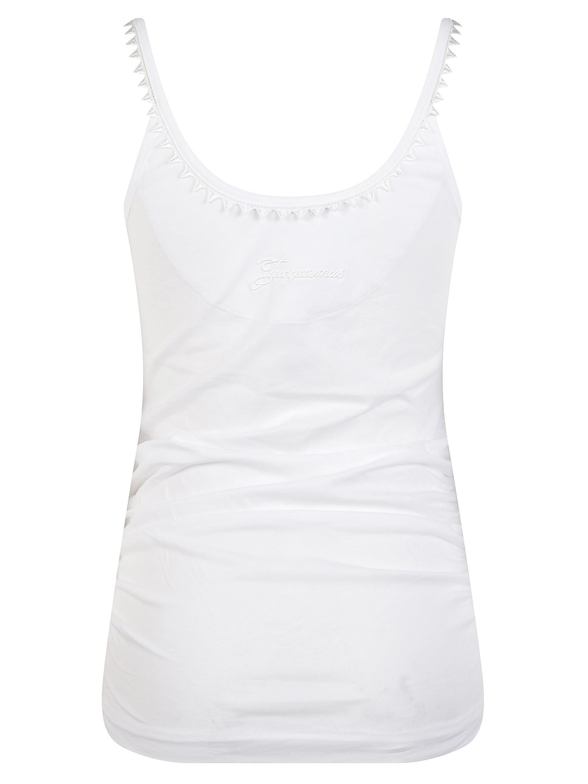 Jacquemus Top White Organic Cotton