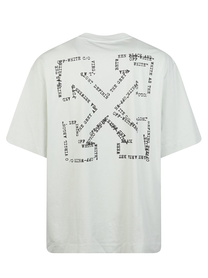 Off White T-Shirts And Polos Green Cotton