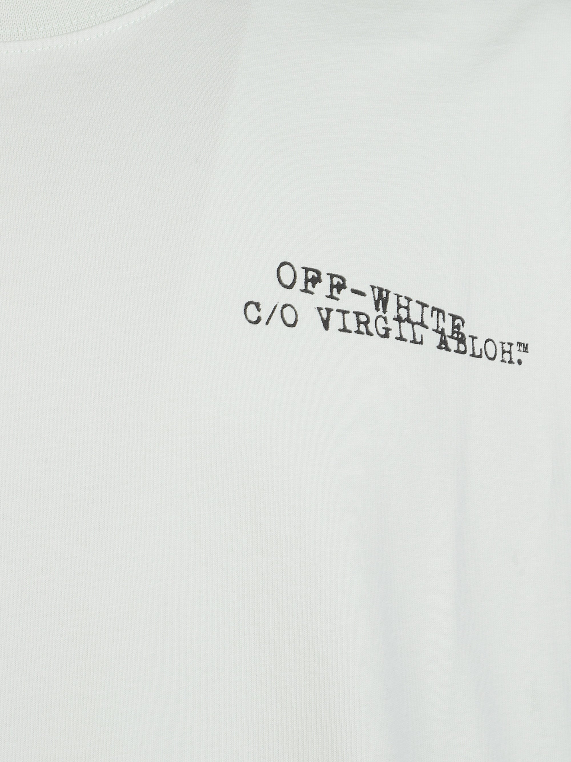 Off White T-Shirts And Polos Green Cotton