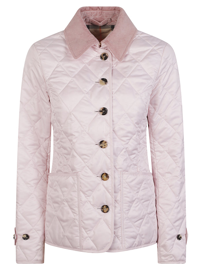 Burberry Coats Pink Polyester