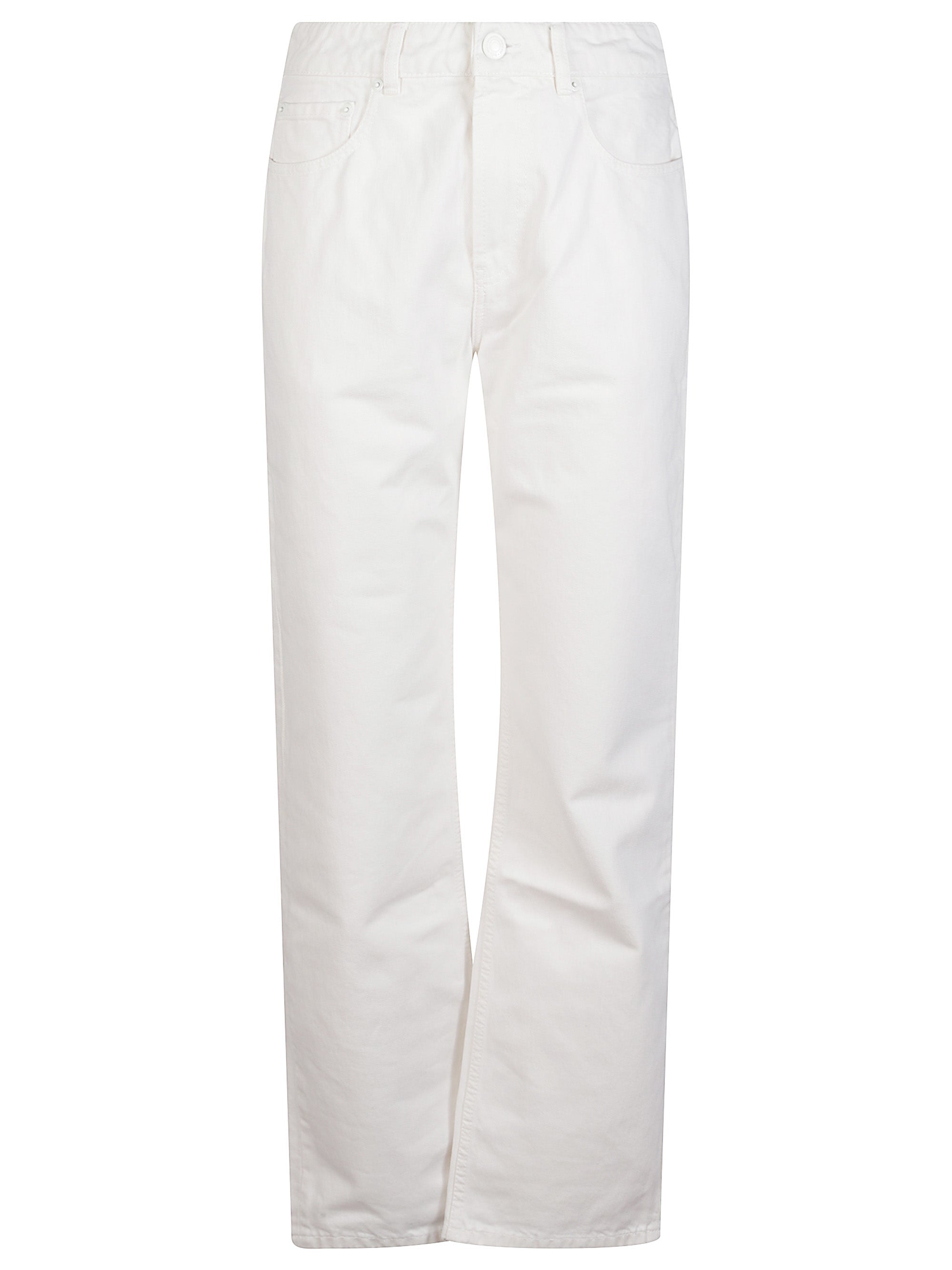 Ami Paris Jeans Beige Cotton