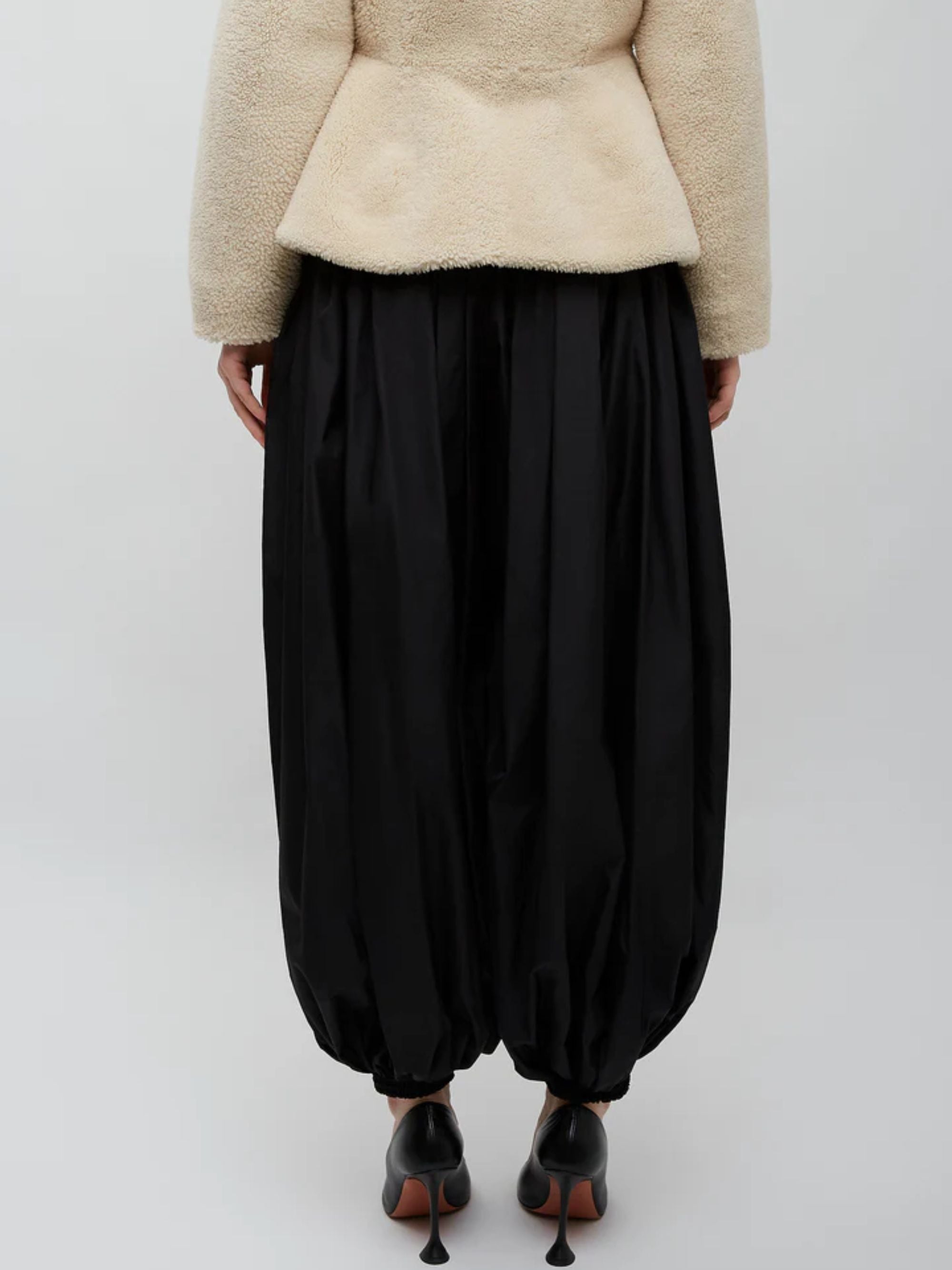 Alaia Trousers Black Polyamide