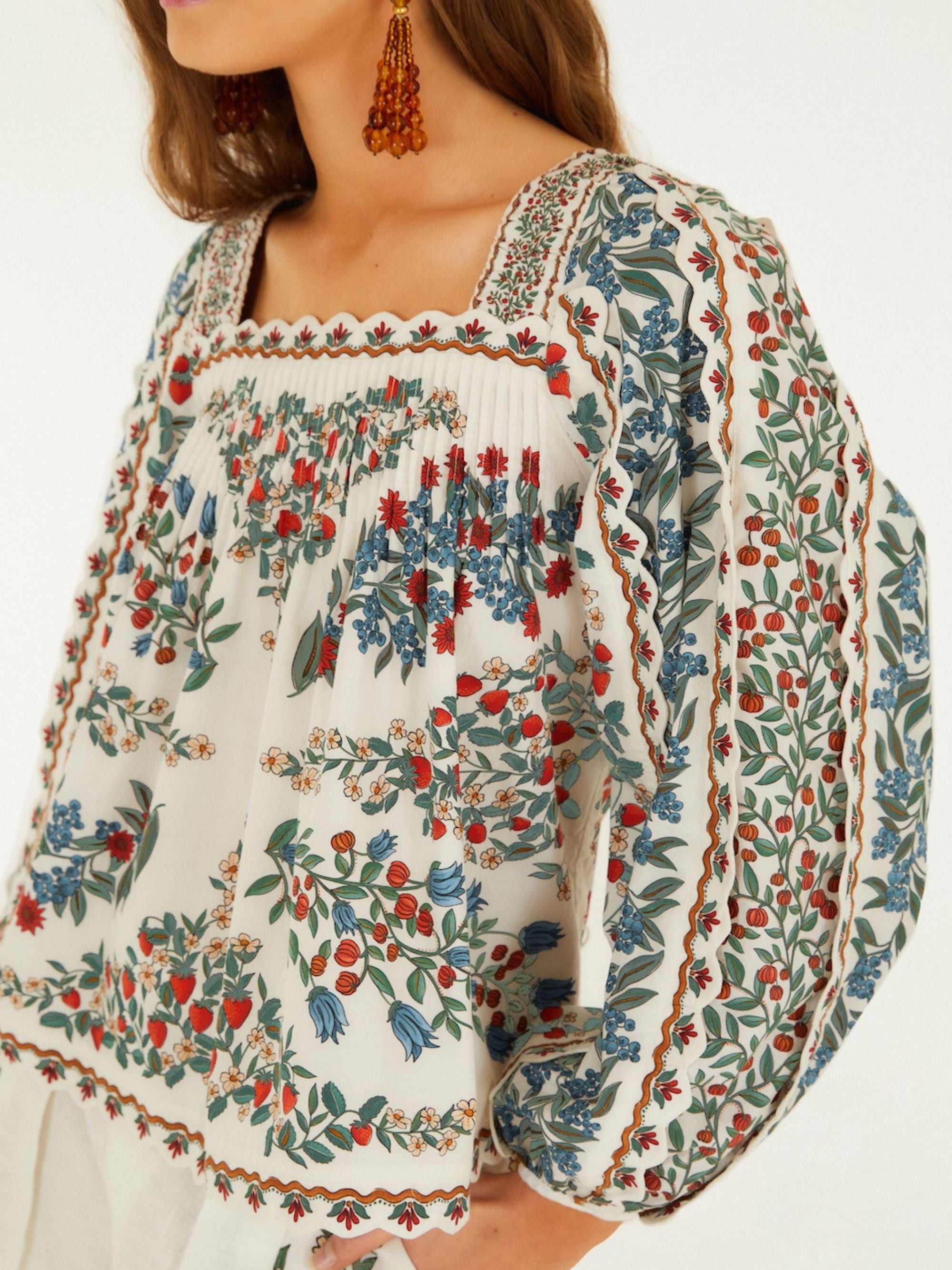 Farm Rio Shirts Multicolour Cotton