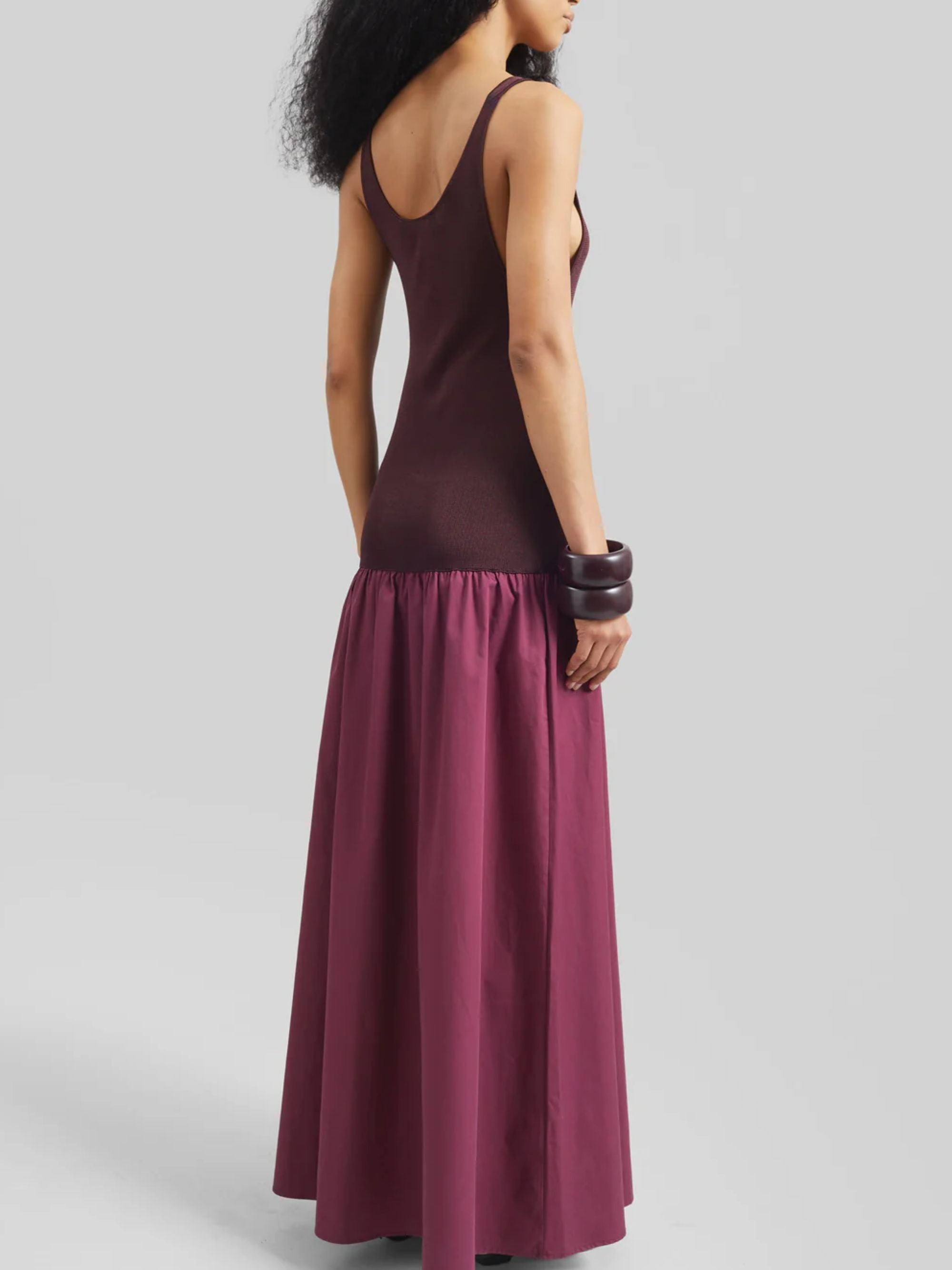 The Frankie Shop Dresses Bordeaux Viscose