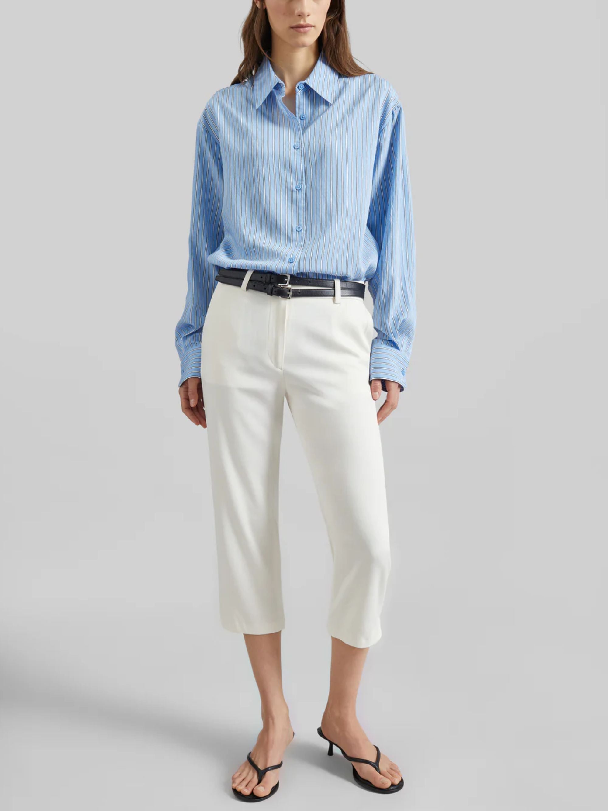 The Frankie Shop Trousers Avorio Lyocell