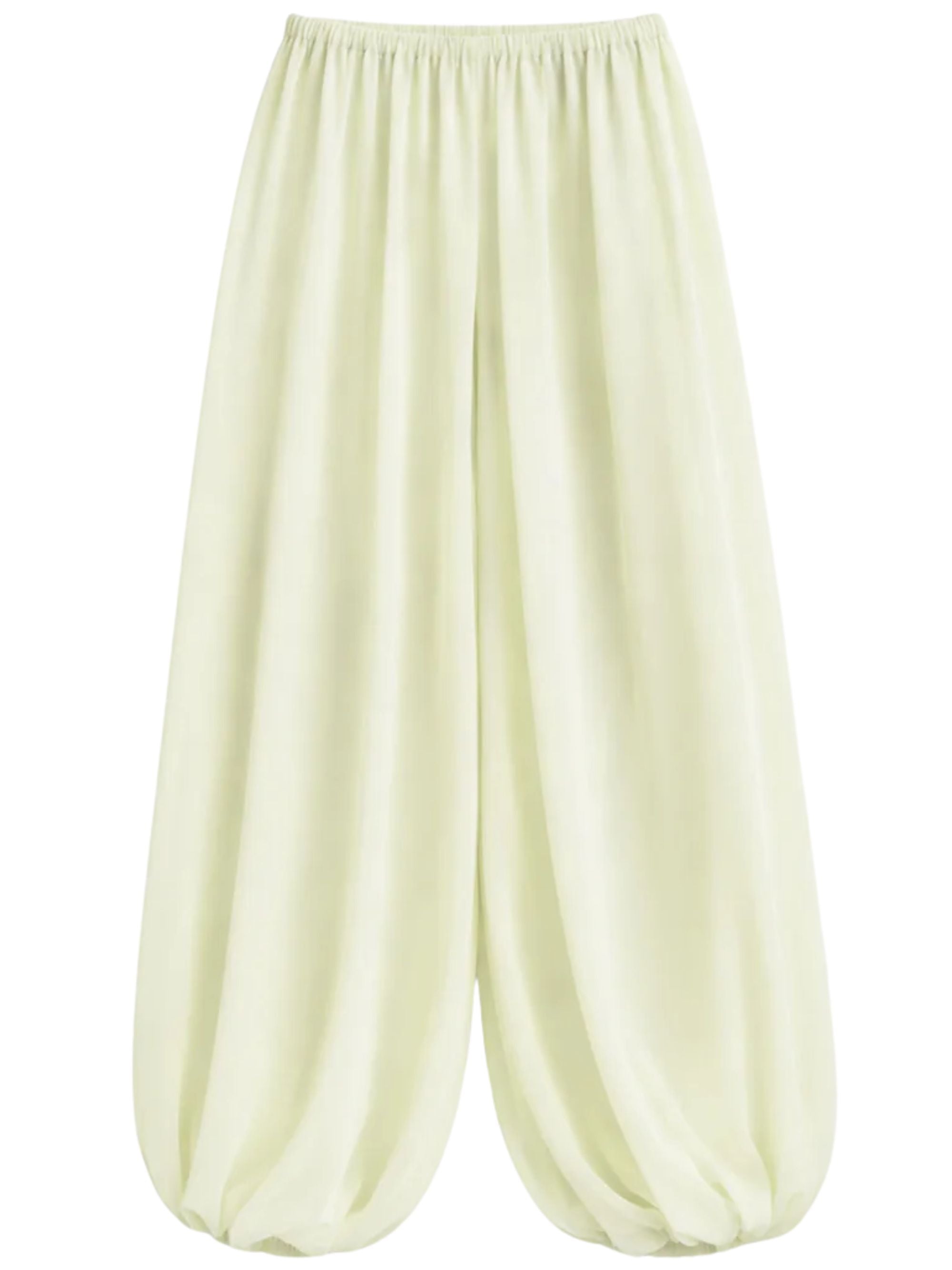 The Frankie Shop Trousers Giallo Polyester