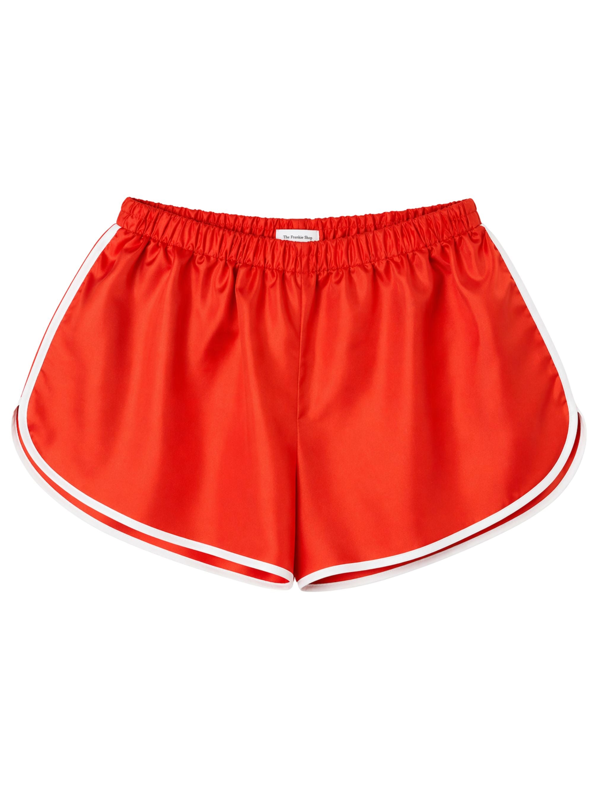 The Frankie Shop Shorts Rosso Polyester