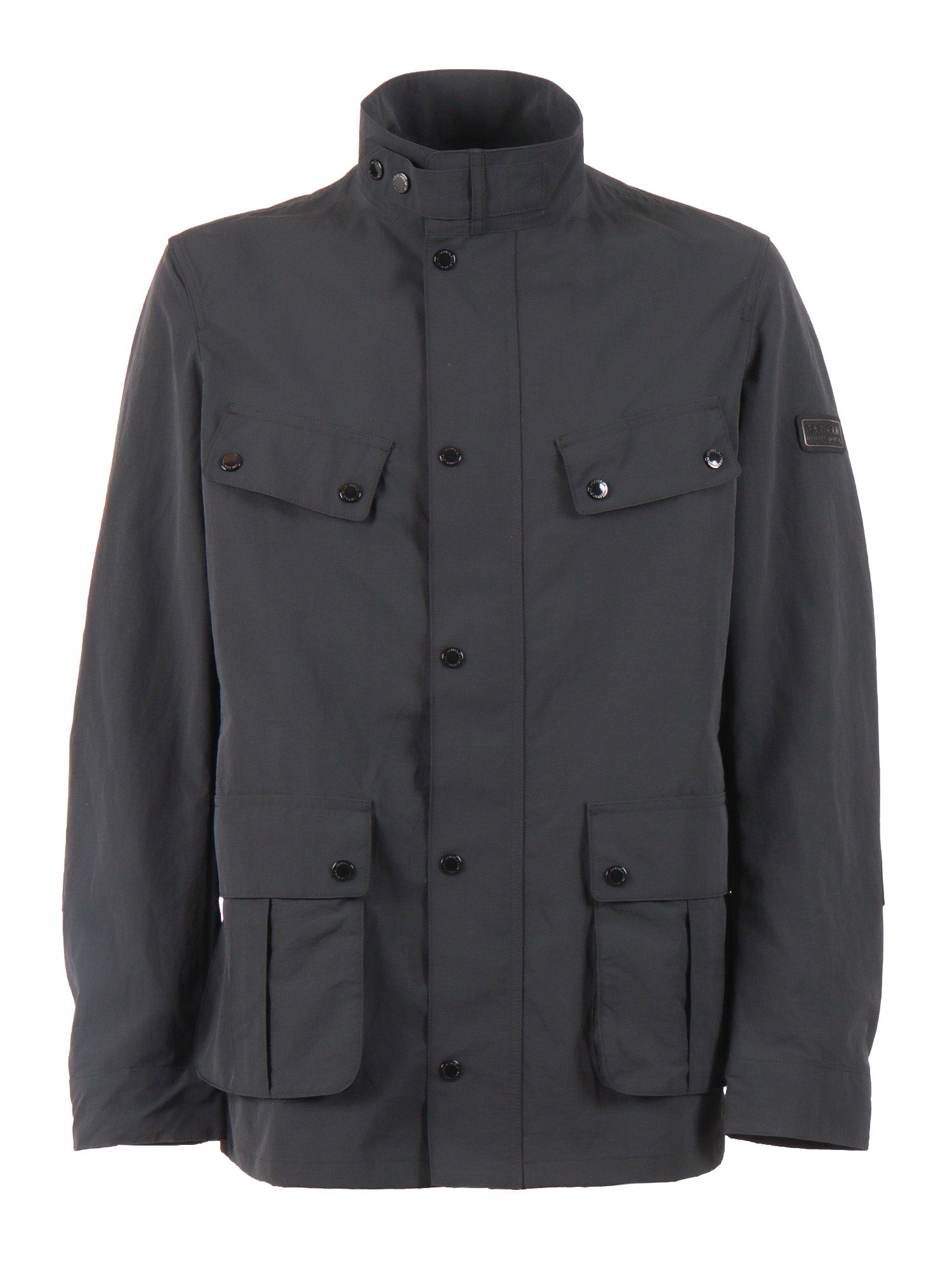 MODERN SHOWERPROOF DUKE JACKET Black Polyamide Heavy