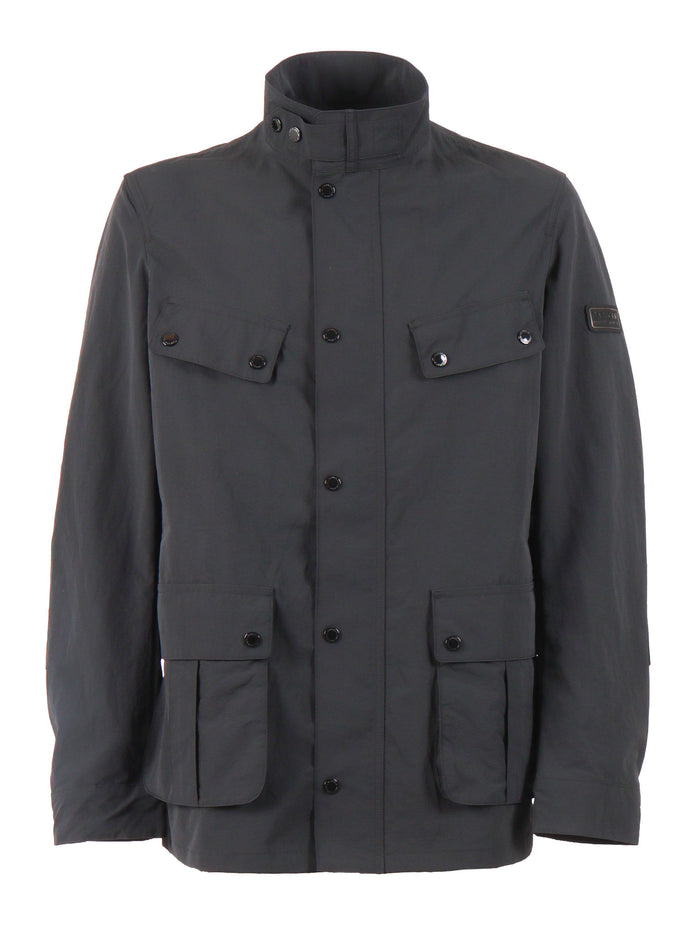 MODERN SHOWERPROOF DUKE JACKET Black Polyamide Heavy