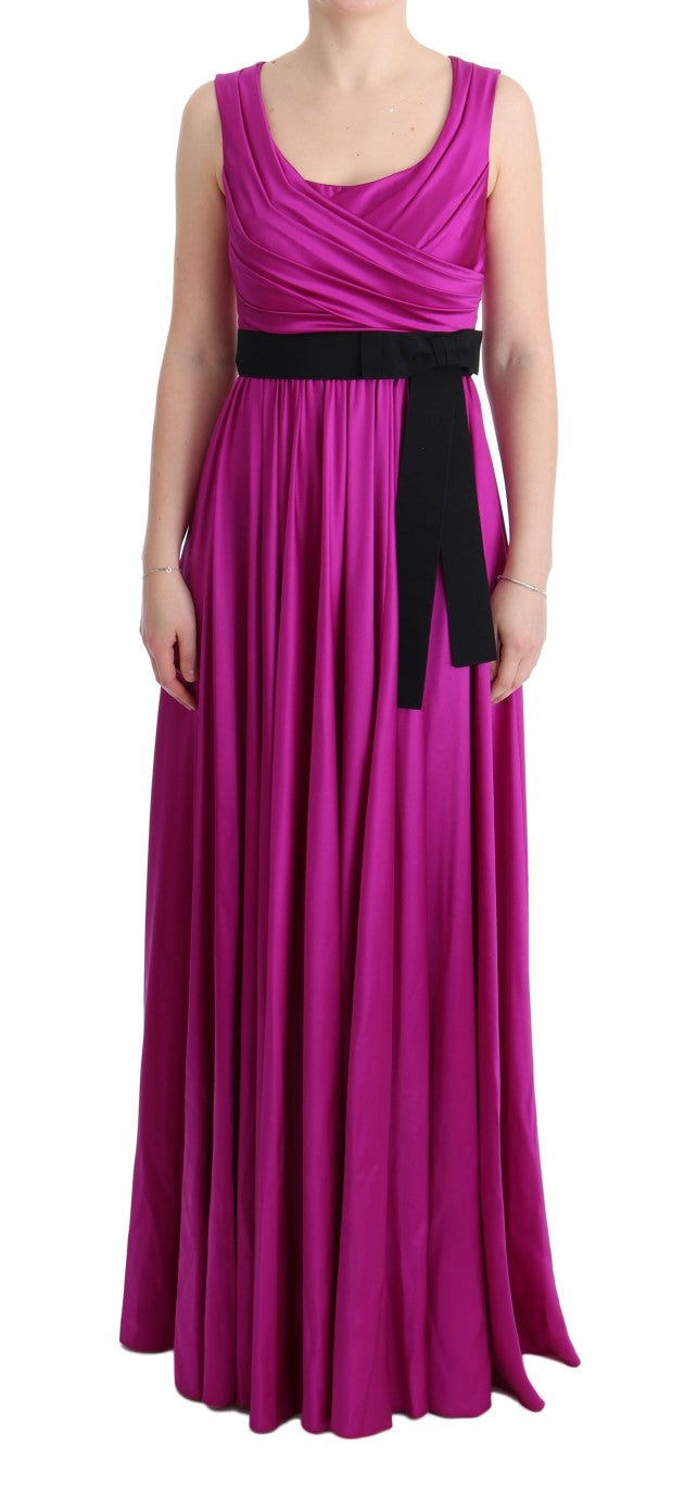 Dolce & Gabbana 86% Silk dress in pink