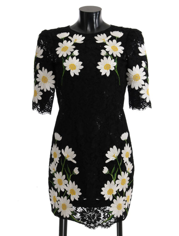 Dolce & Gabbana 32% Cotton dress in black
