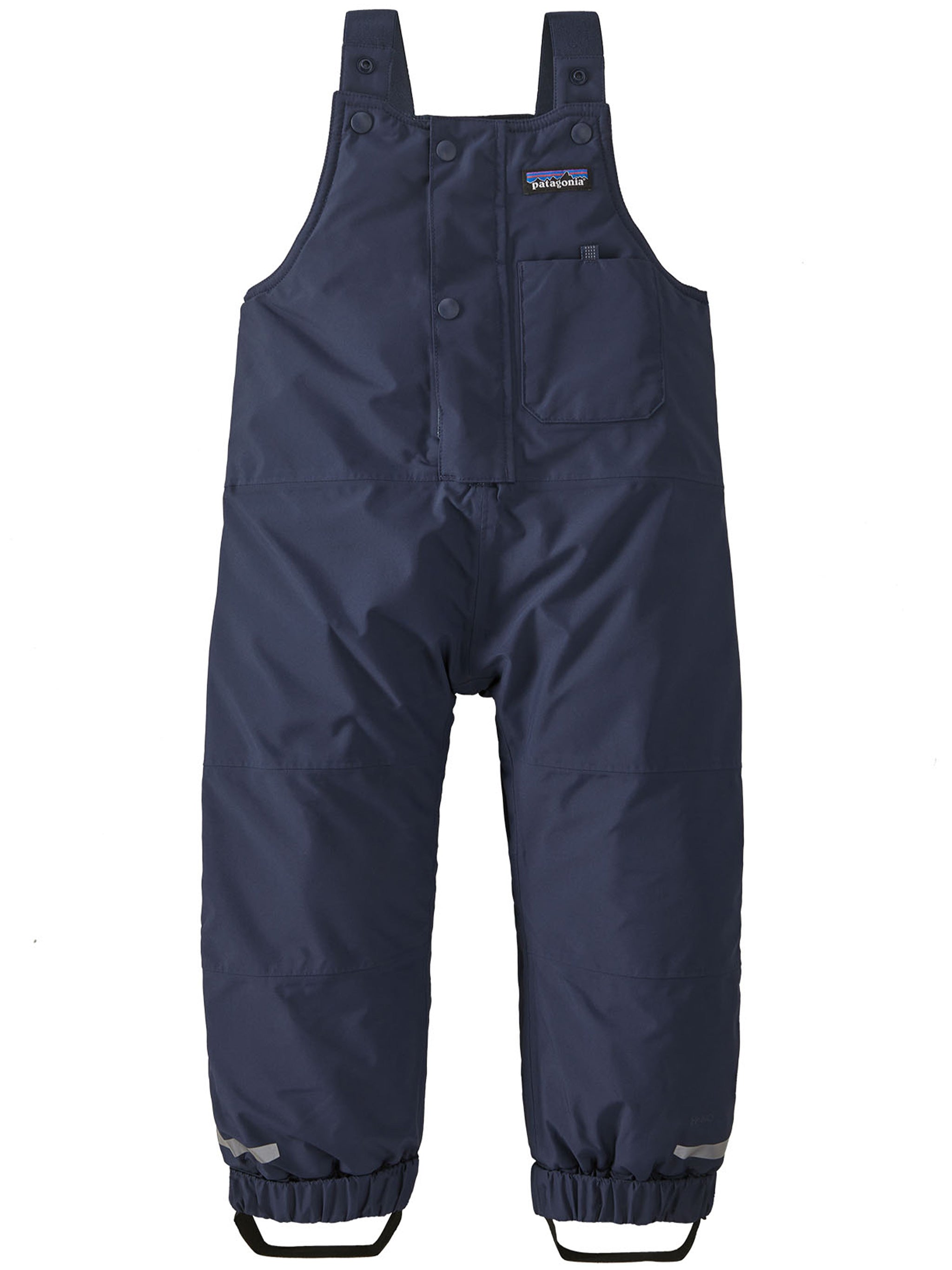 Snow Pile Bibs Blue Pantaloni