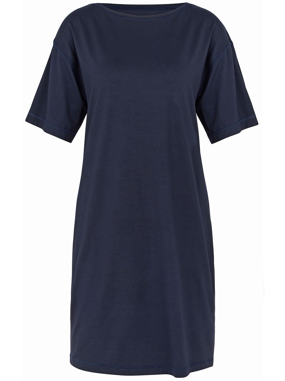 Camicia Da Notte Blue Lyocell | Pigiama